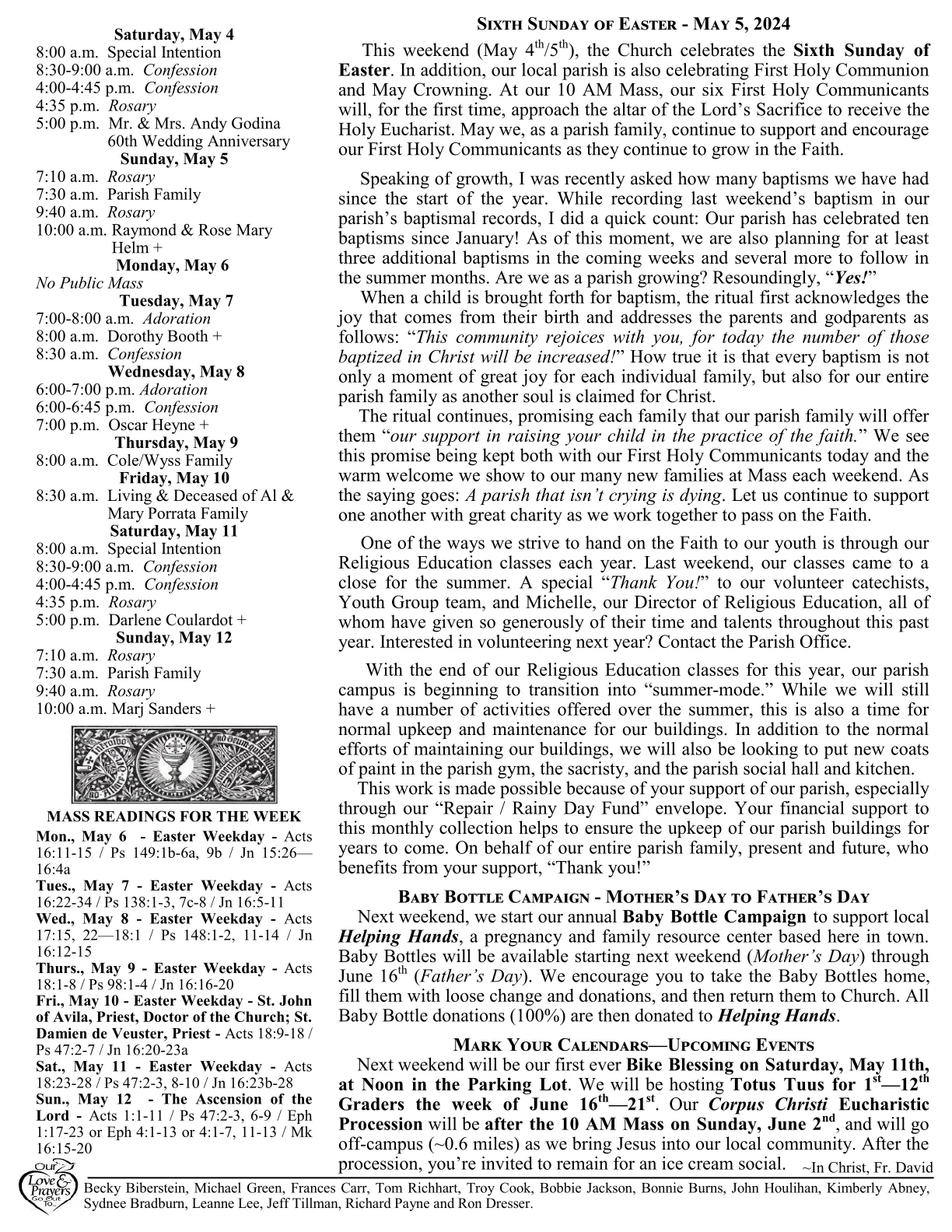 May 05, 2024 - Bulletin - Page 2