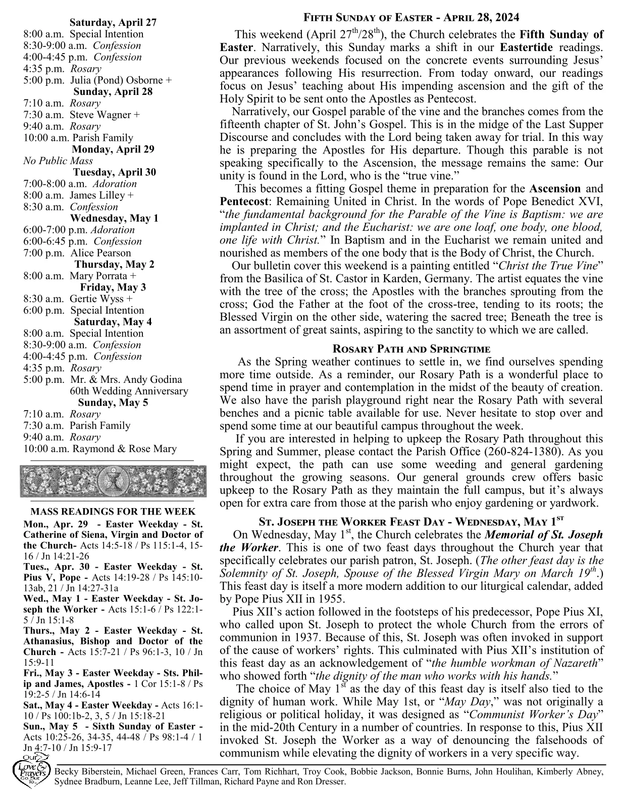 Apr 28, 2024 - Bulletin - Page 2