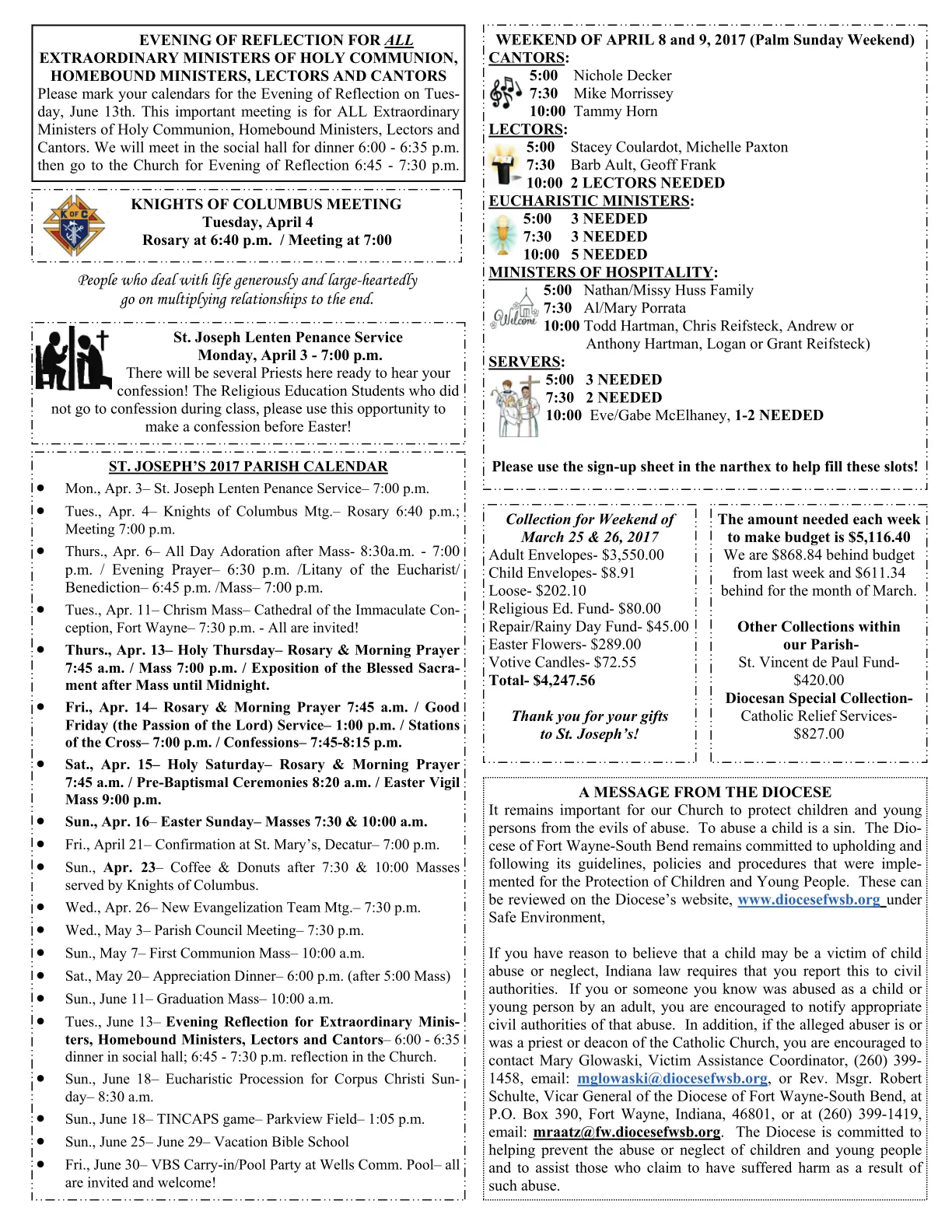 Apr 02, 2017 - Bulletin - Page 2