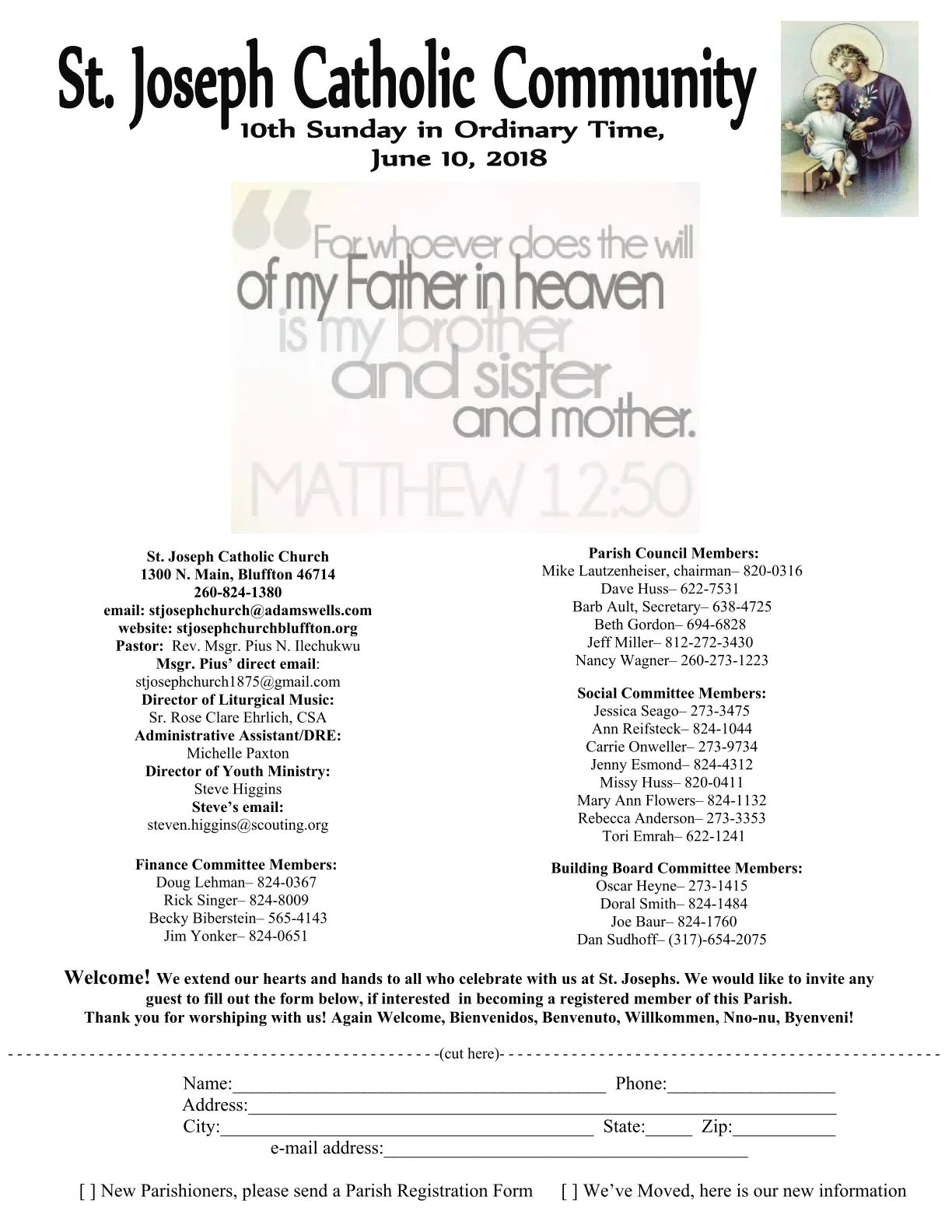 Jun 10, 2018 - Bulletin - Page 1