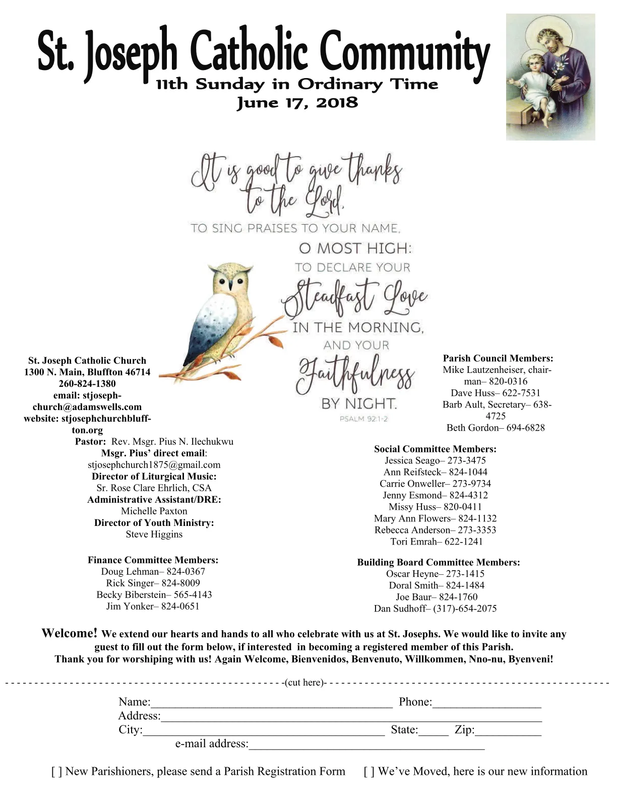 Jun 17, 2018 - Bulletin - Page 1