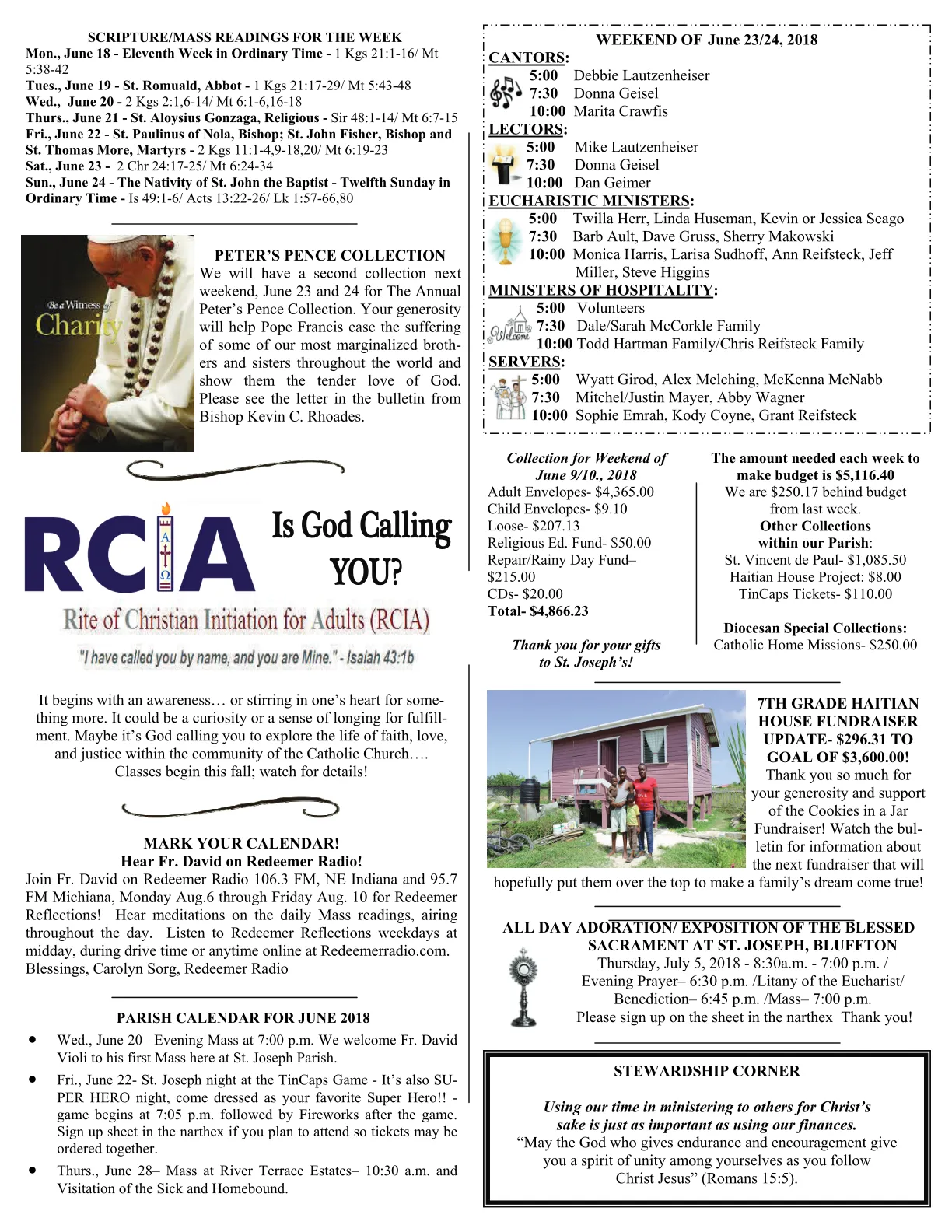 Jun 17, 2018 - Bulletin - Page 3