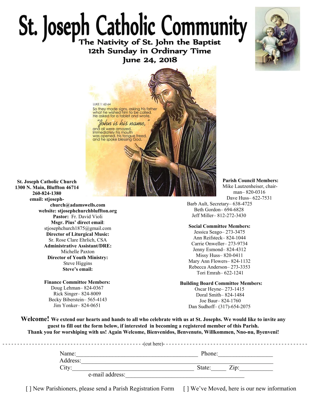 Jun 24, 2018 - Bulletin - Page 1