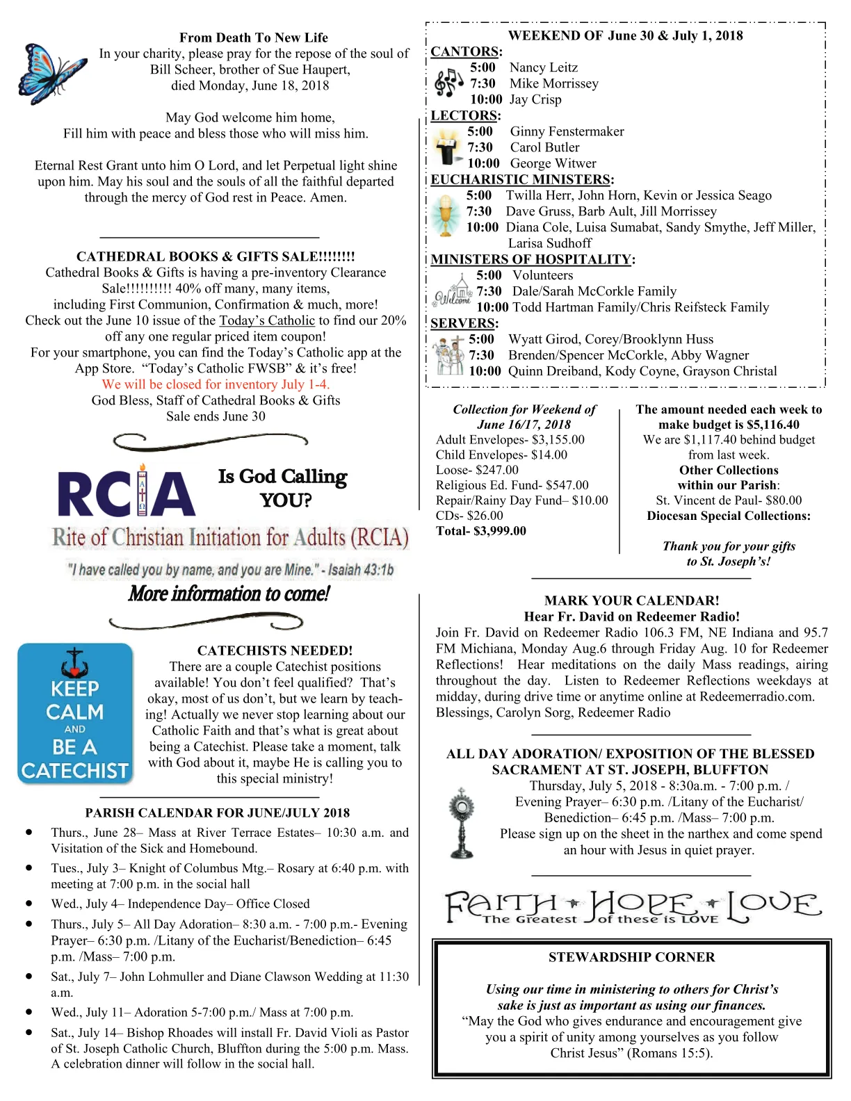 Jun 24, 2018 - Bulletin - Page 3