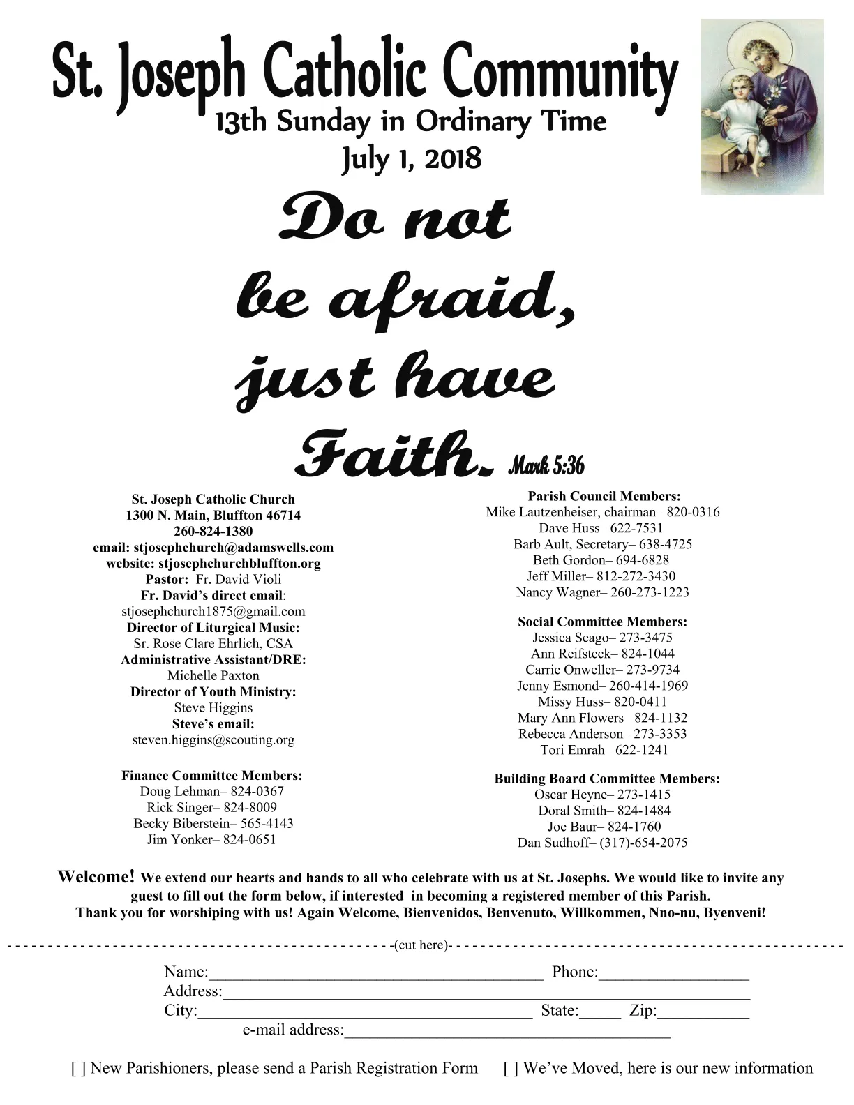 Jul 01, 2018 - Bulletin - Page 1