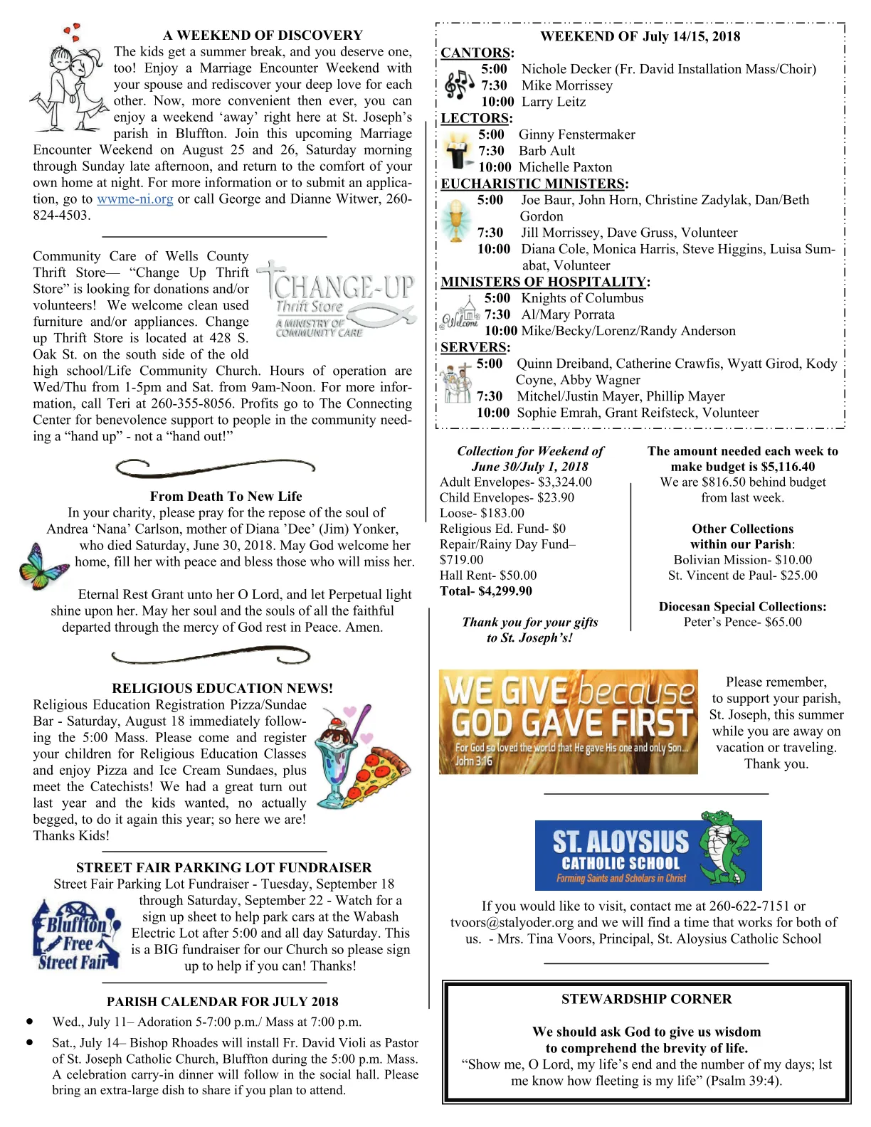 Jul 08, 2018 - Bulletin - Page 3