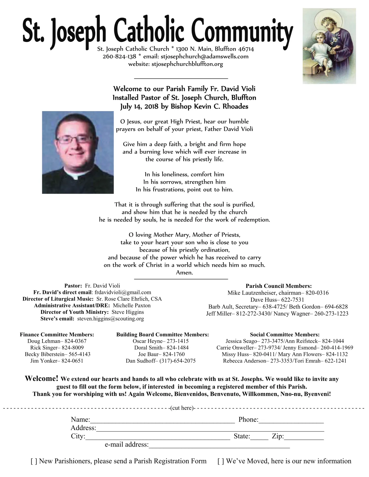 Jul 15, 2018 - Bulletin - Page 1