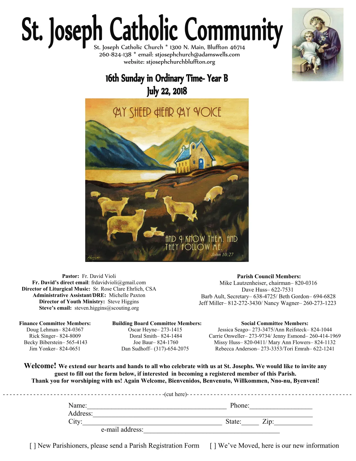 Jul 22, 2018 - Bulletin - Page 1