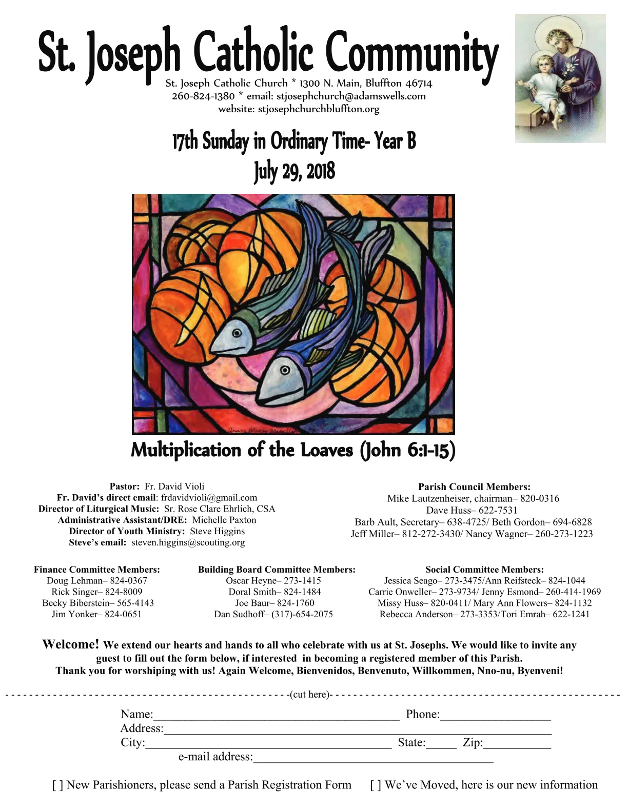 Jul 29, 2018 - Bulletin - Page 1