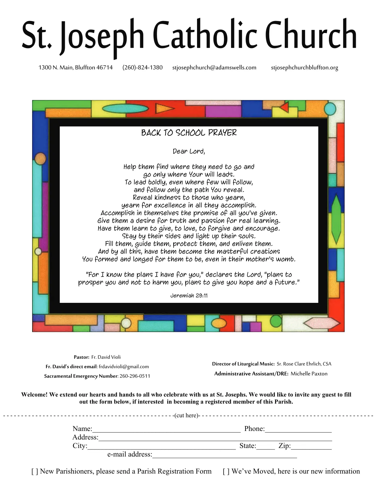 Aug 11, 2019 - Bulletin - Page 1