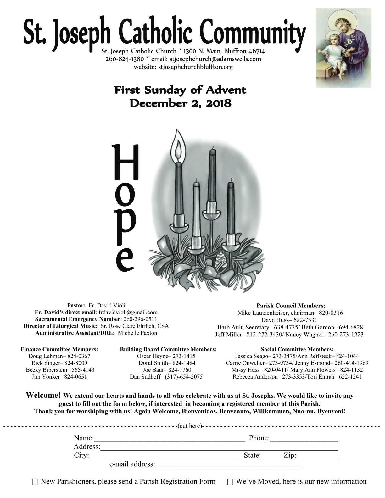 Dec 02, 2018 - Bulletin - Page 1