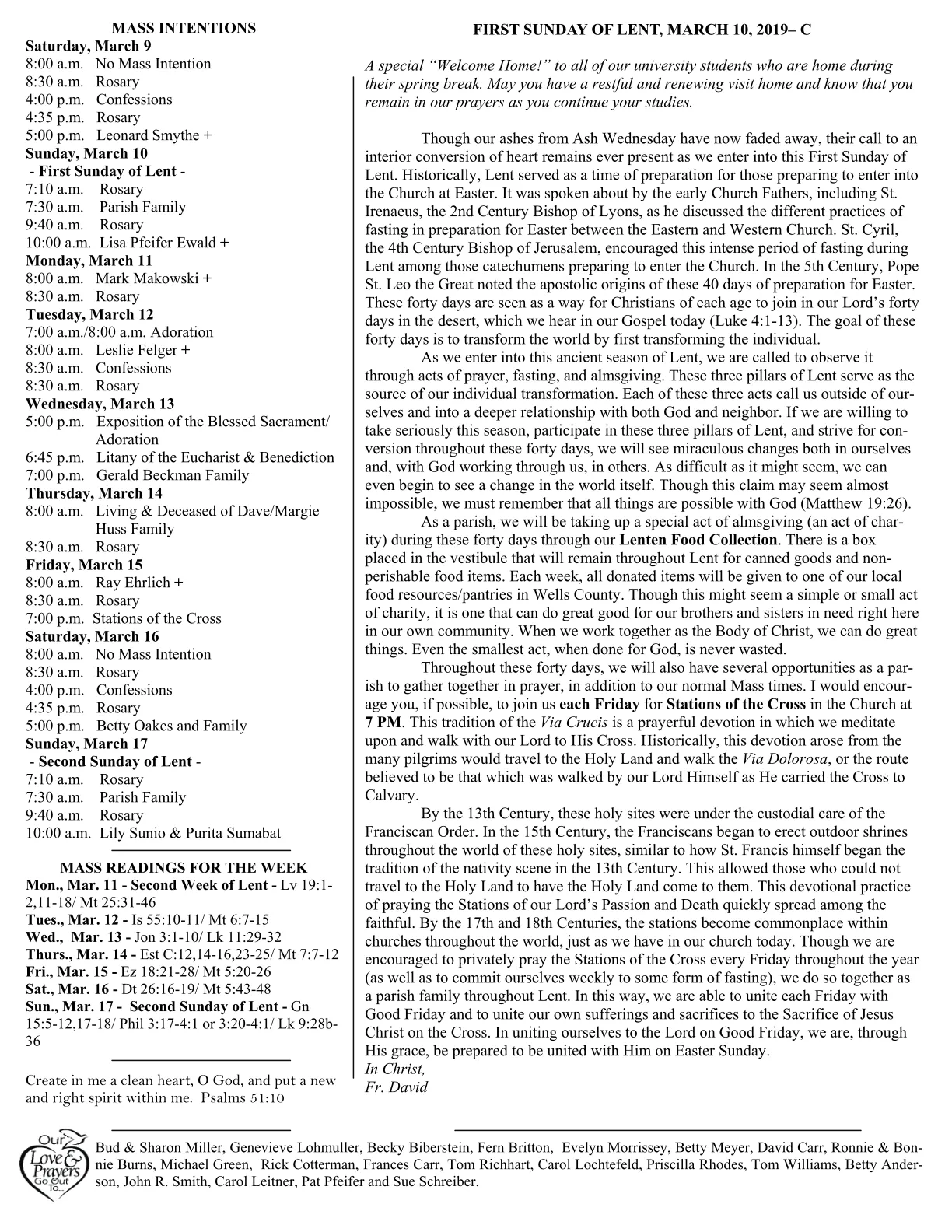 Mar 10, 2019 - Bulletin - Page 2