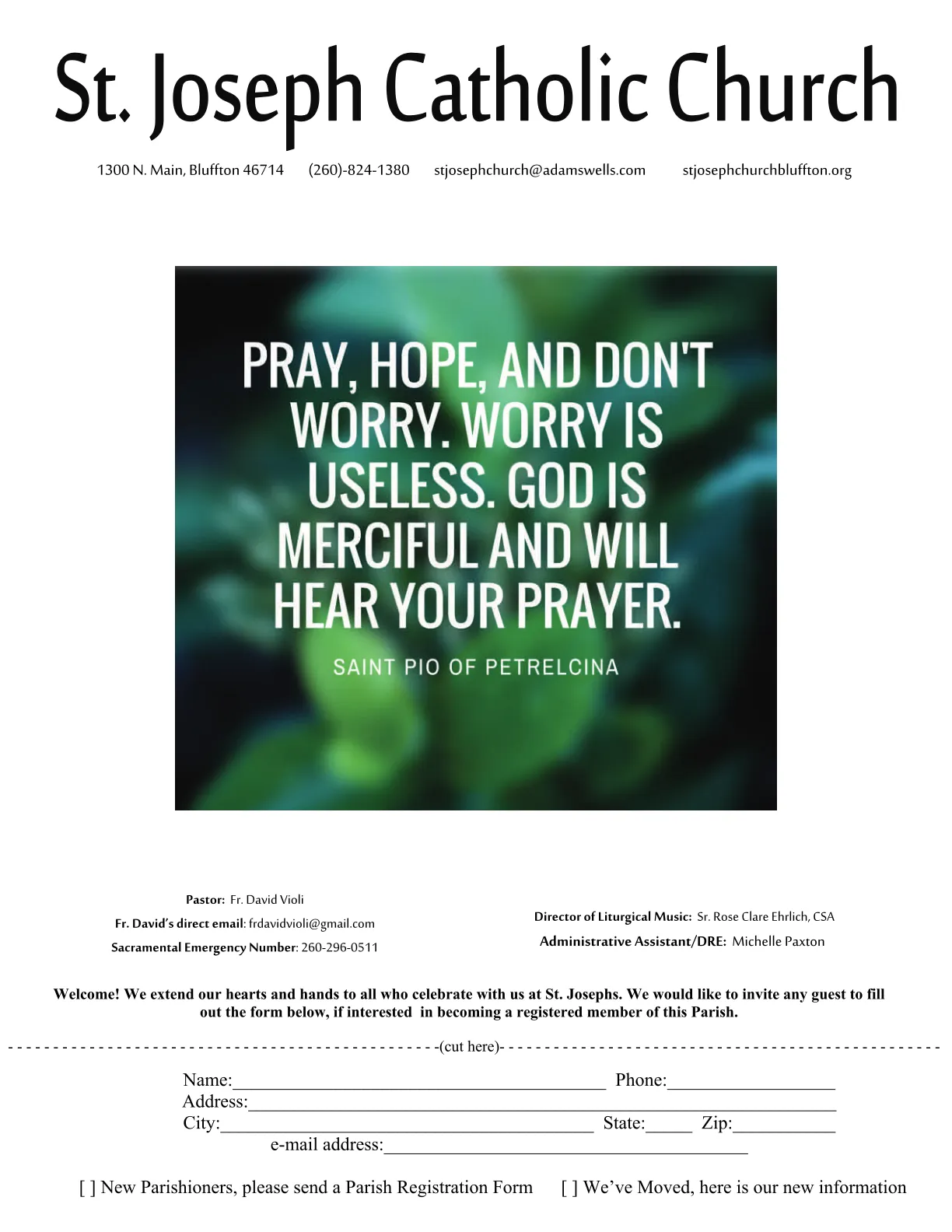 Aug 18, 2019 - Bulletin - Page 1