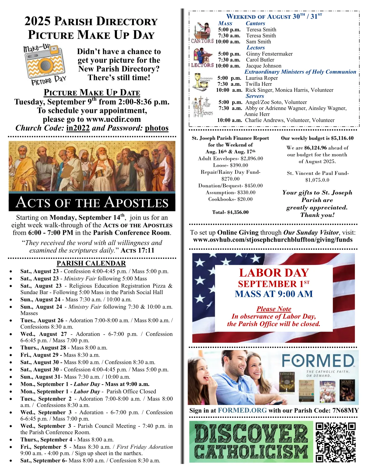 Aug 23, 2025 - Bulletin - Page 3