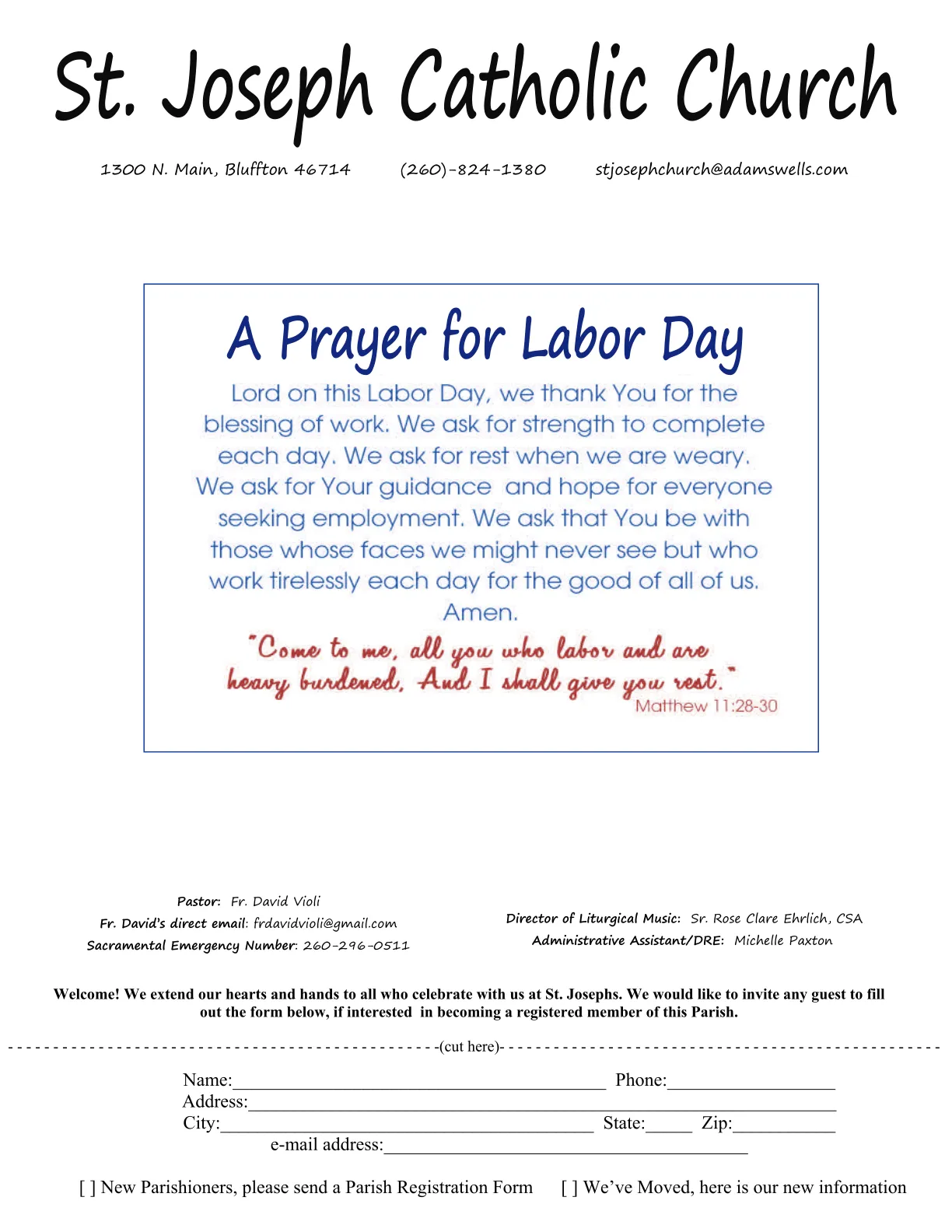 Sep 01, 2019 - Bulletin - Page 1
