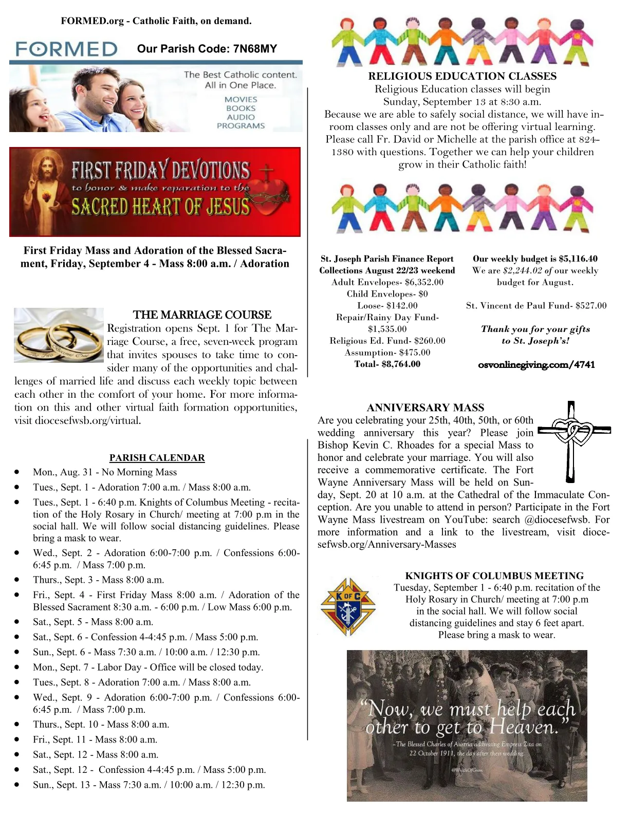 Aug 30, 2020 - Bulletin - Page 3