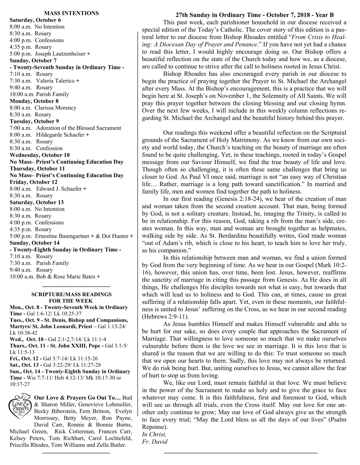 Oct 07, 2018 - Bulletin - Page 2