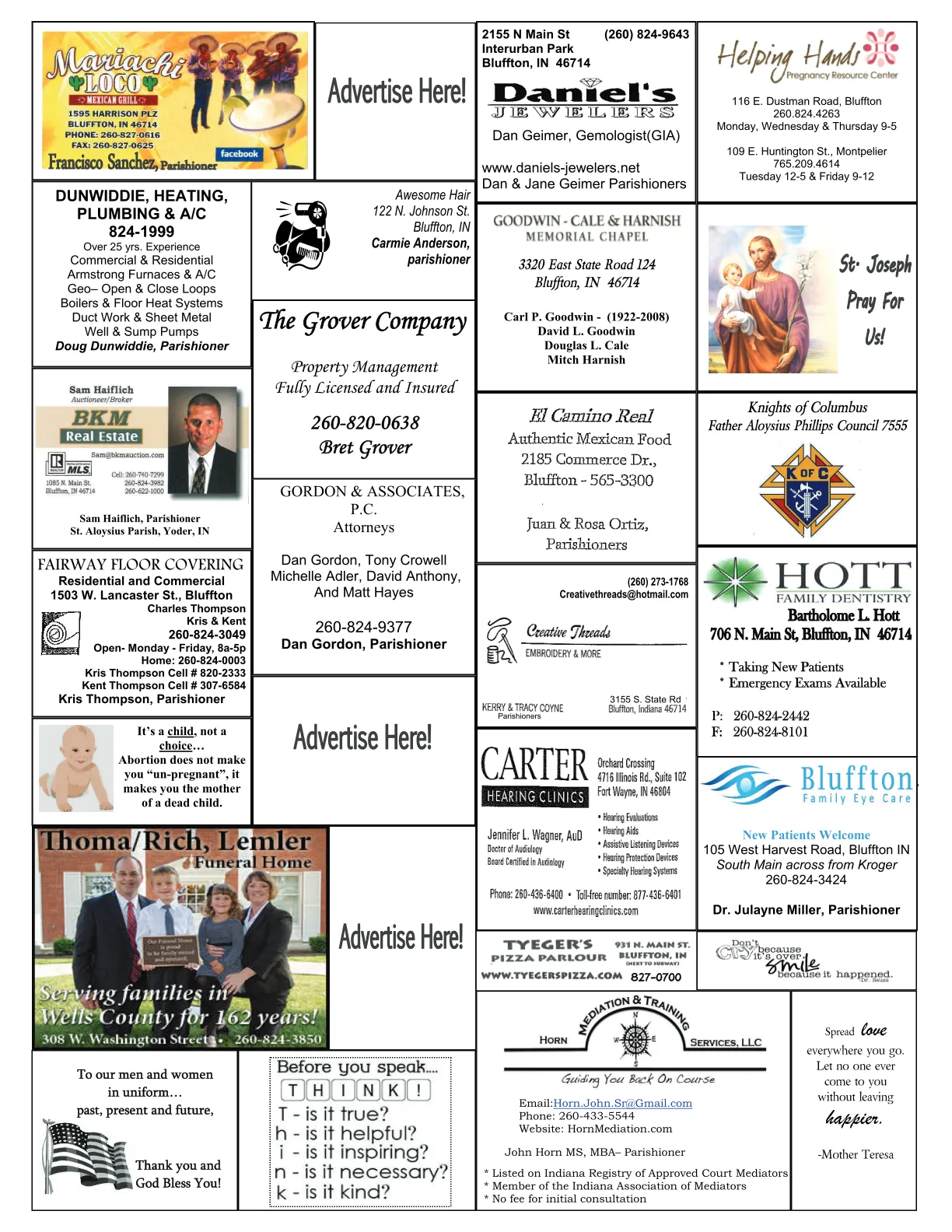 Oct 13, 2019 - Bulletin - Page 4