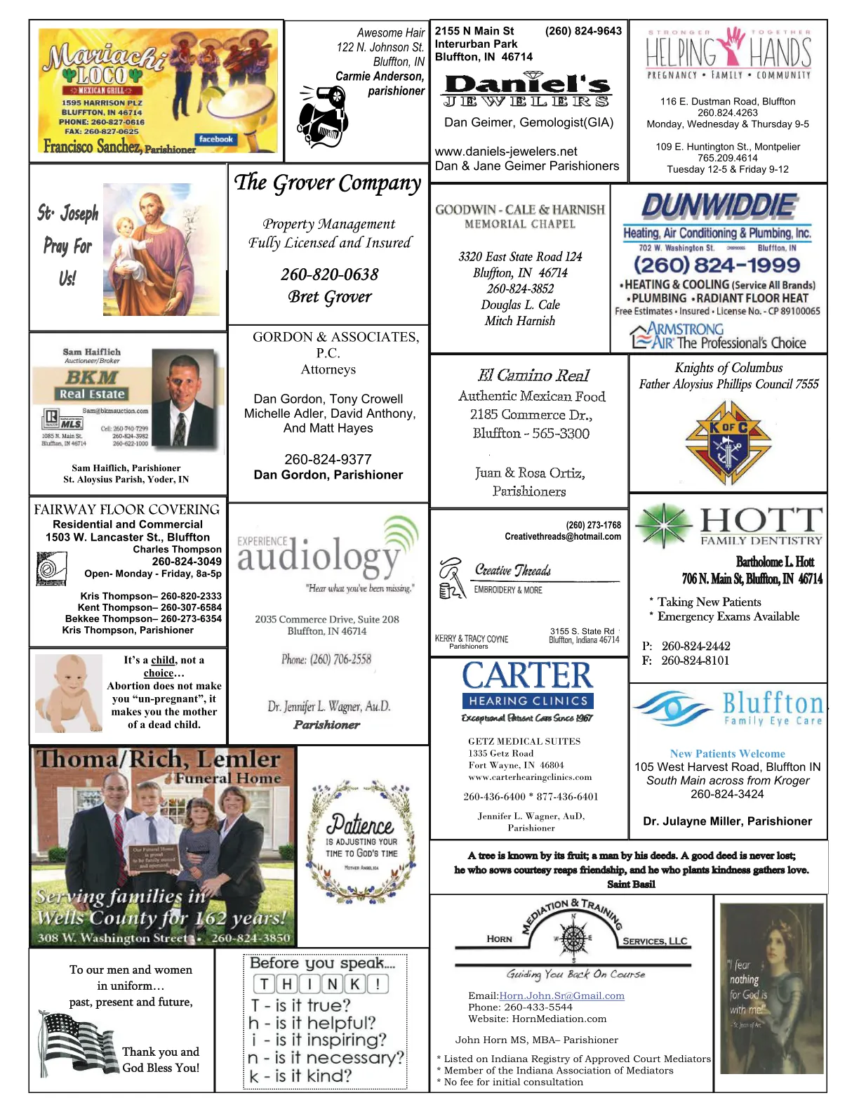 Oct 18, 2020 - Bulletin - Page 4