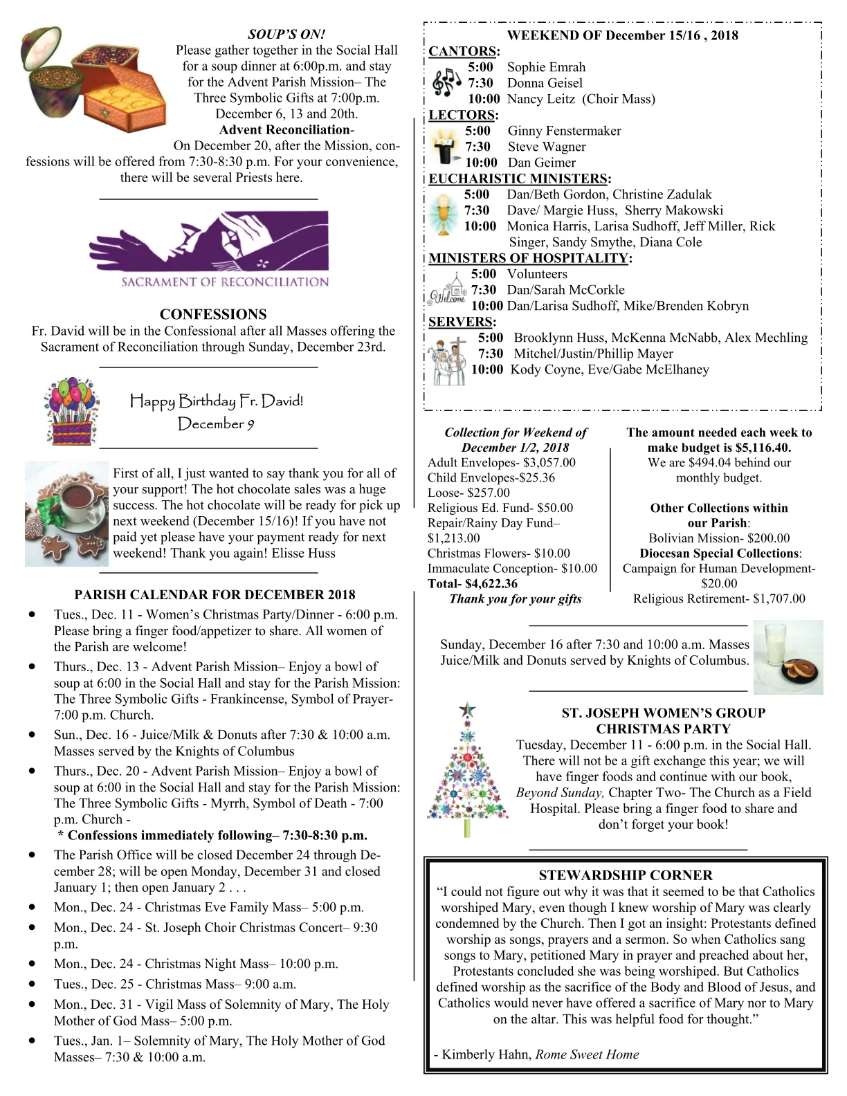 Dec 09, 2018 - Bulletin - Page 3