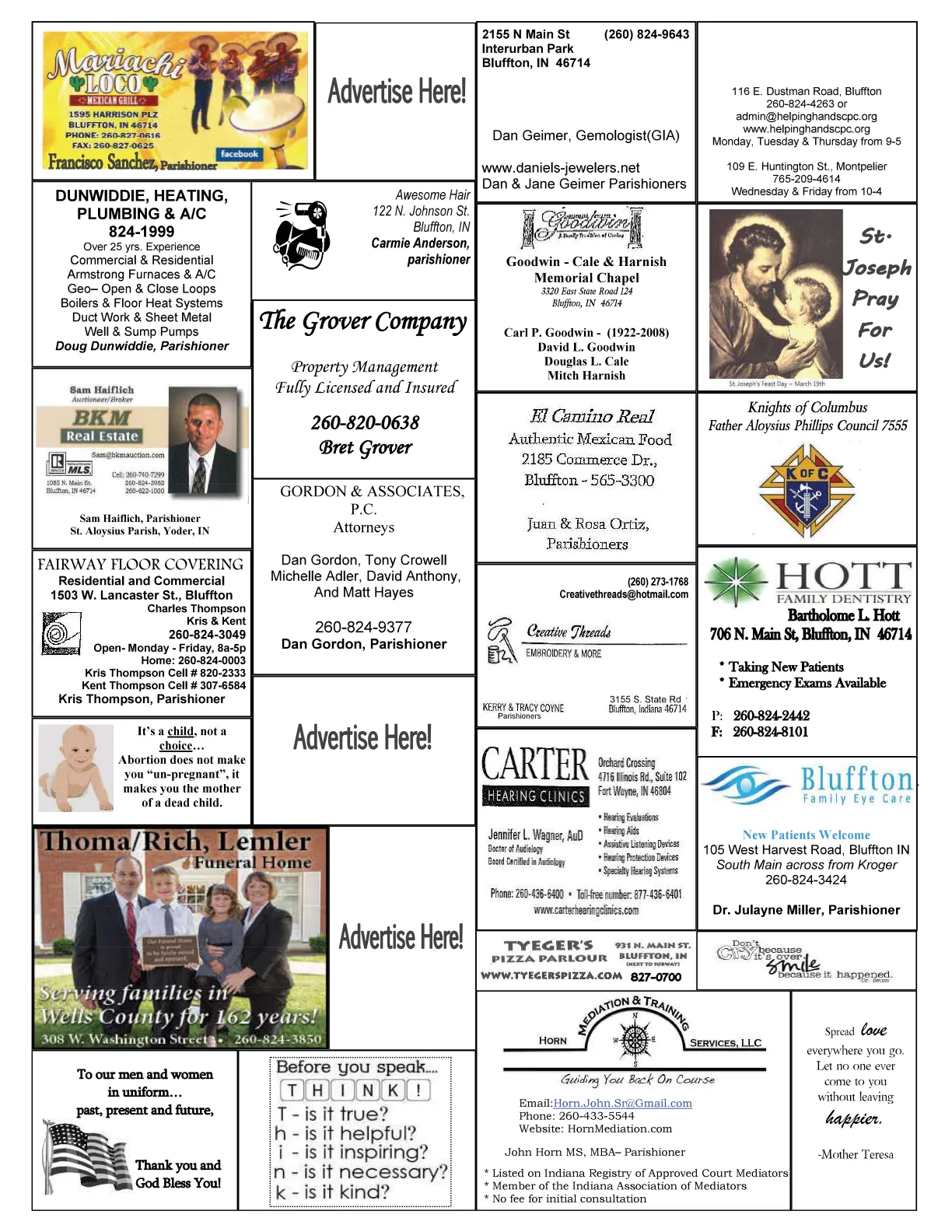 Mar 17, 2019 - Bulletin - Page 4