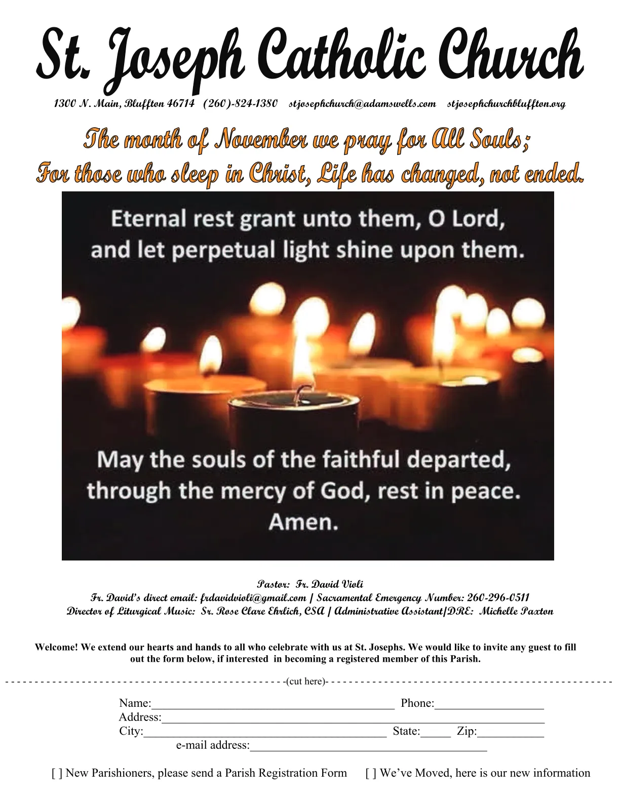 Nov 03, 2019 - Bulletin - Page 1