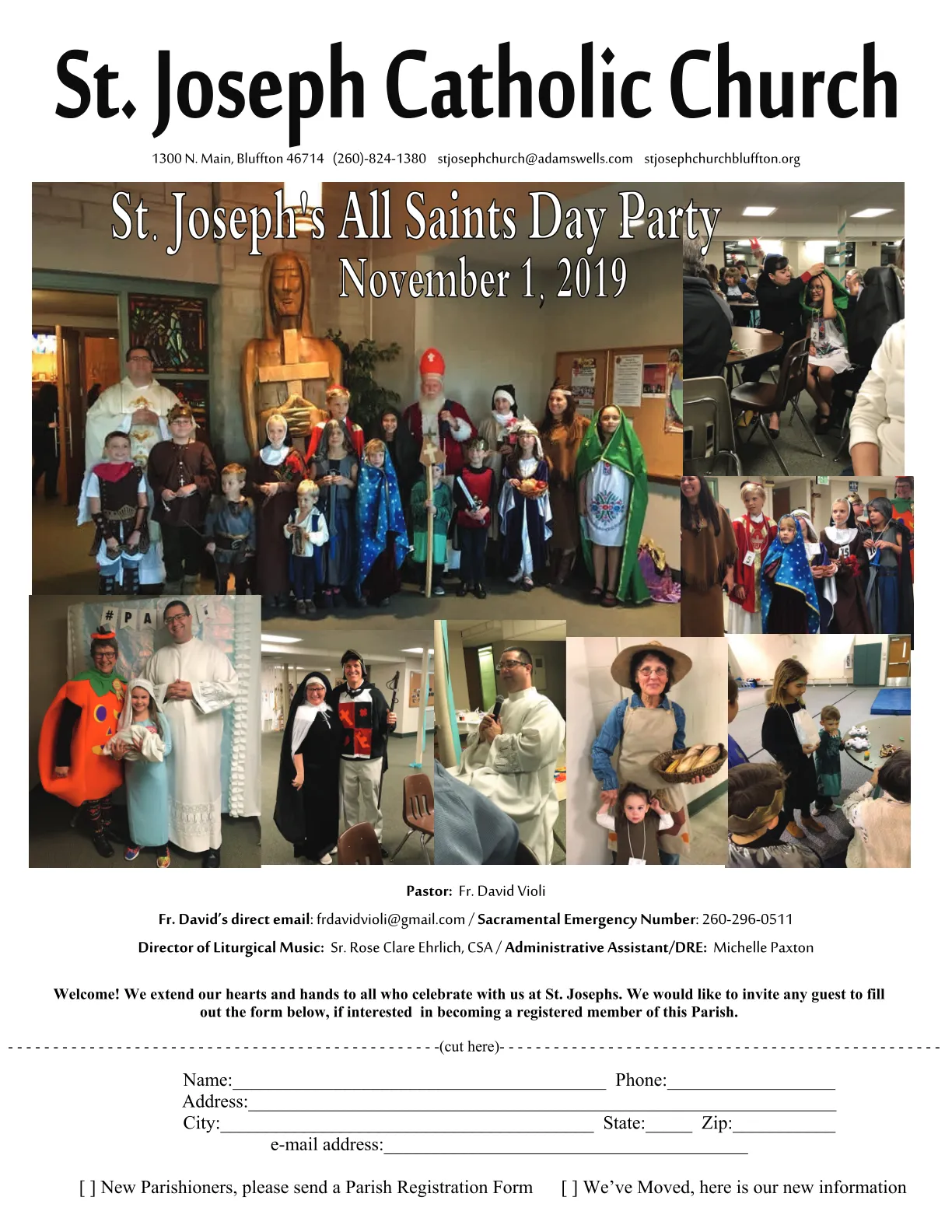 Nov 10, 2019 - Bulletin - Page 1
