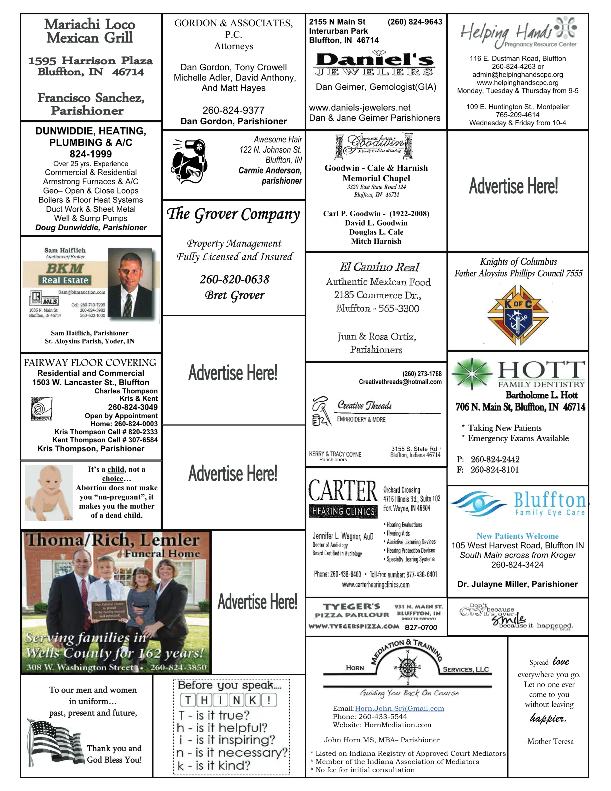 Nov 18, 2018 - Bulletin - Page 4