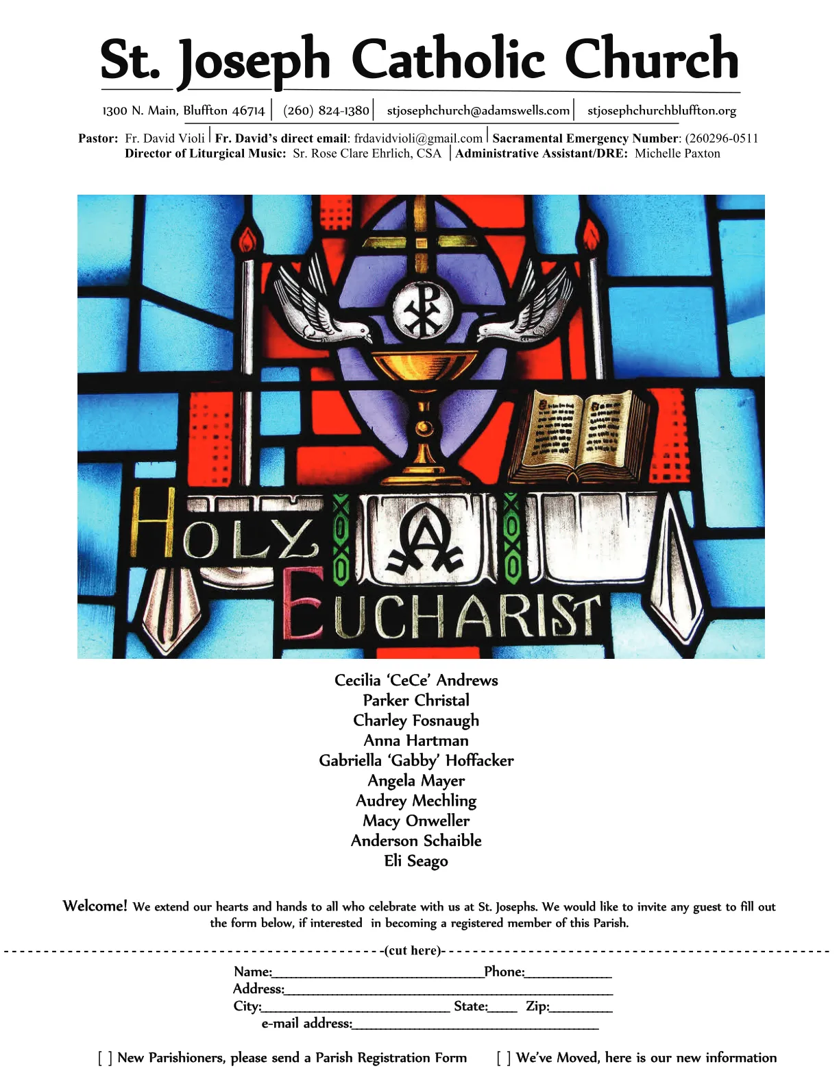May 05, 2019 - Bulletin - Page 1