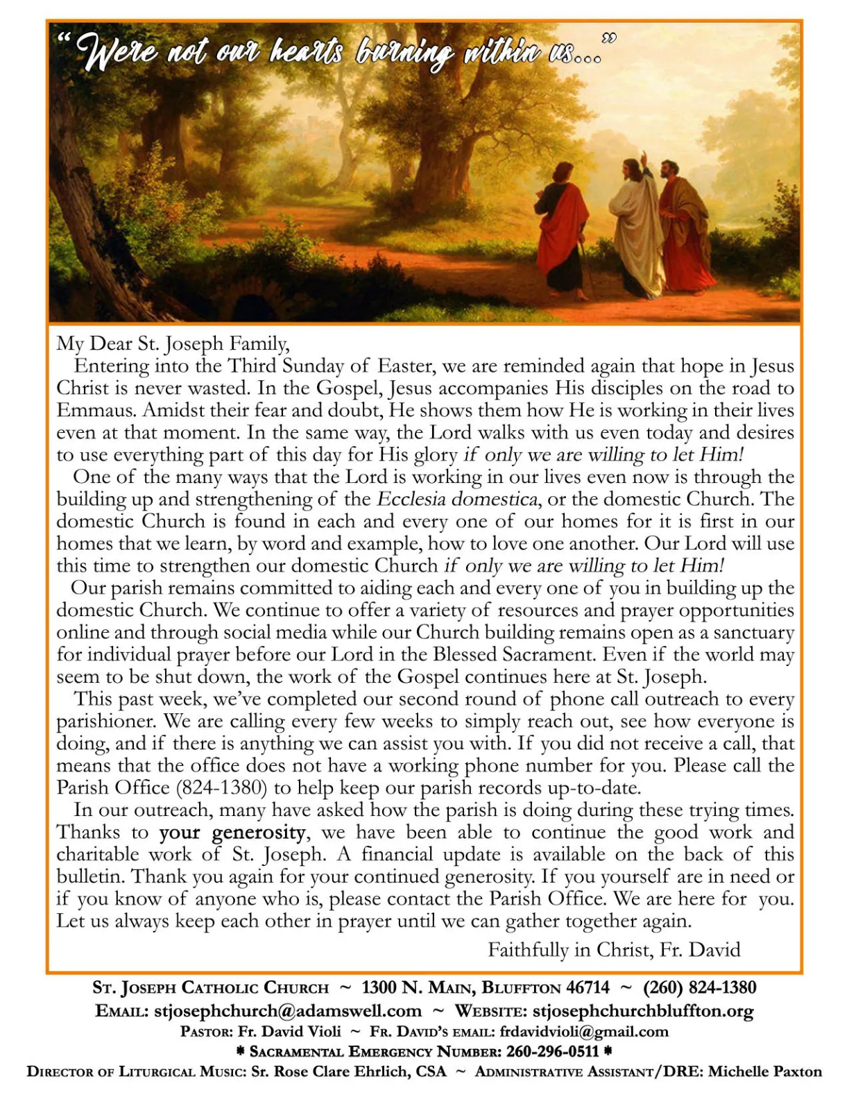 Apr 26, 2020 - Bulletin - Page 1