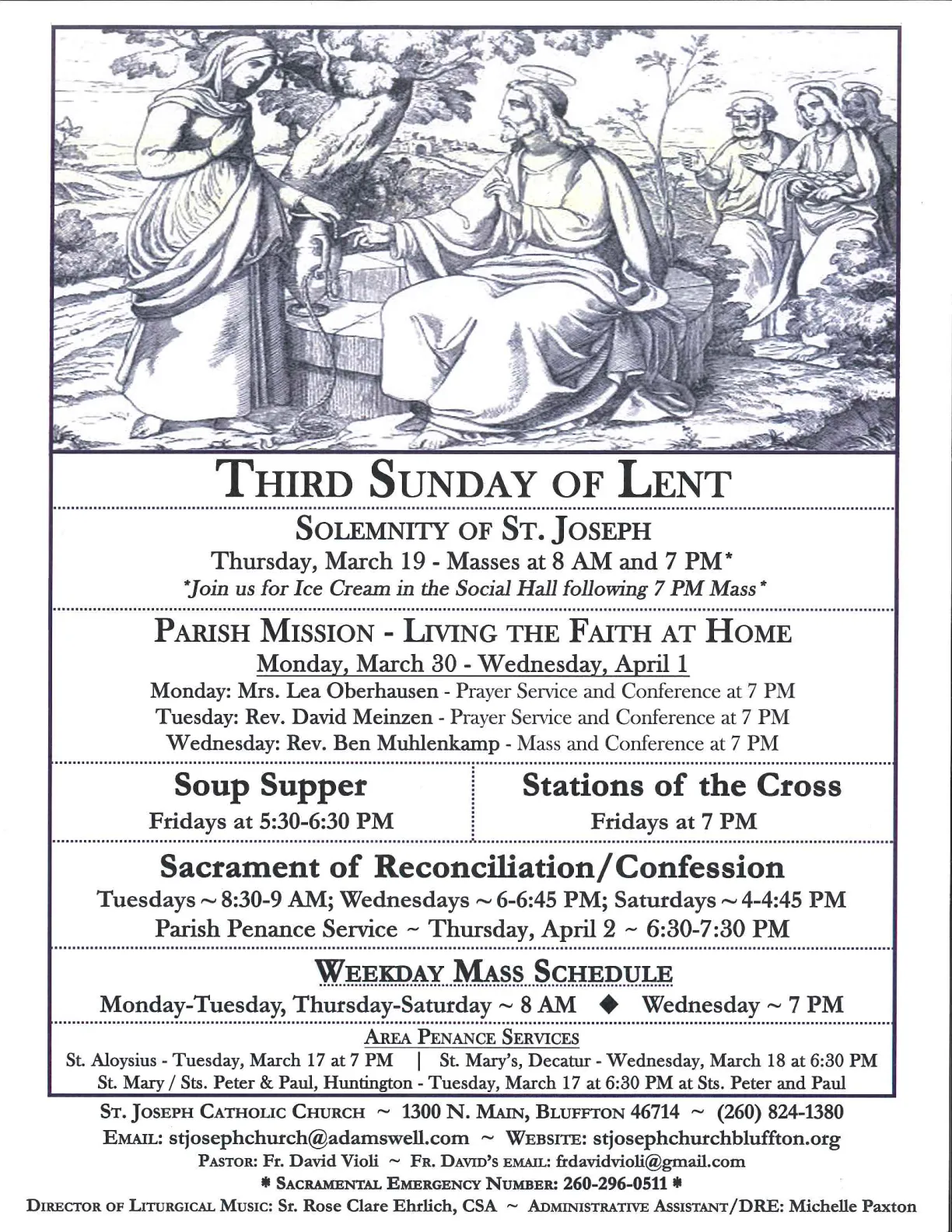 Mar 15, 2020 - Bulletin - Page 1