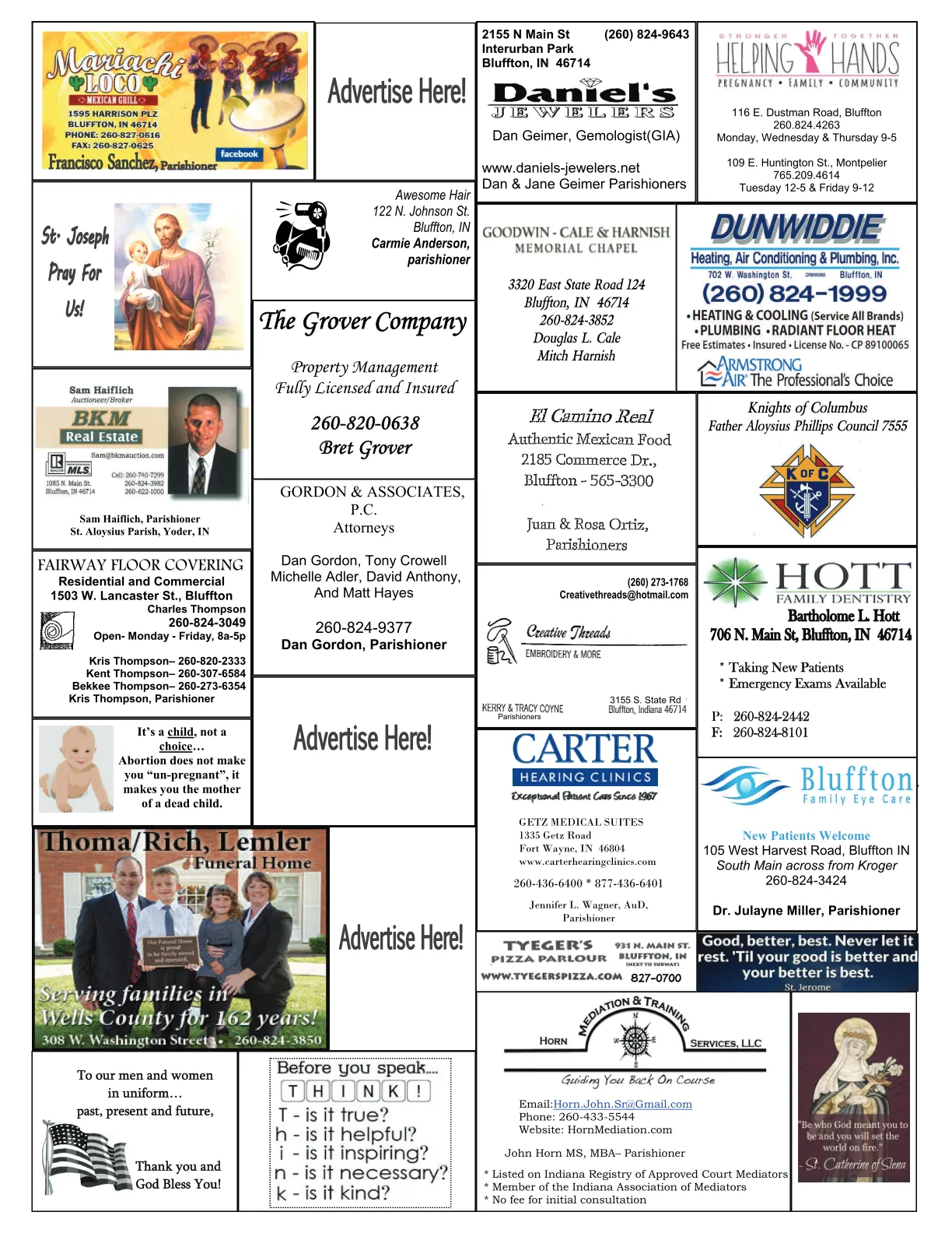 Mar 15, 2020 - Bulletin - Page 4