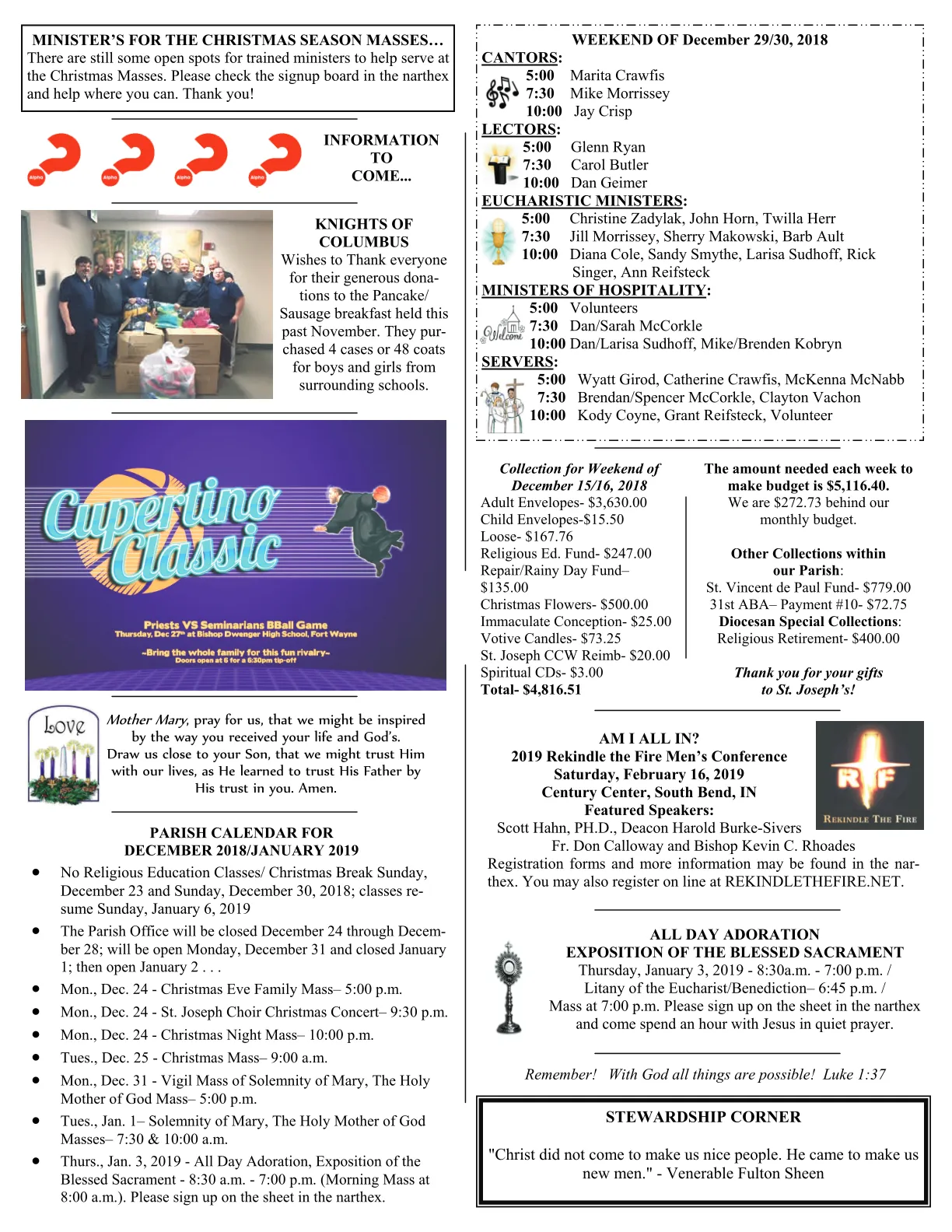 Dec 23, 2018 - Bulletin - Page 3
