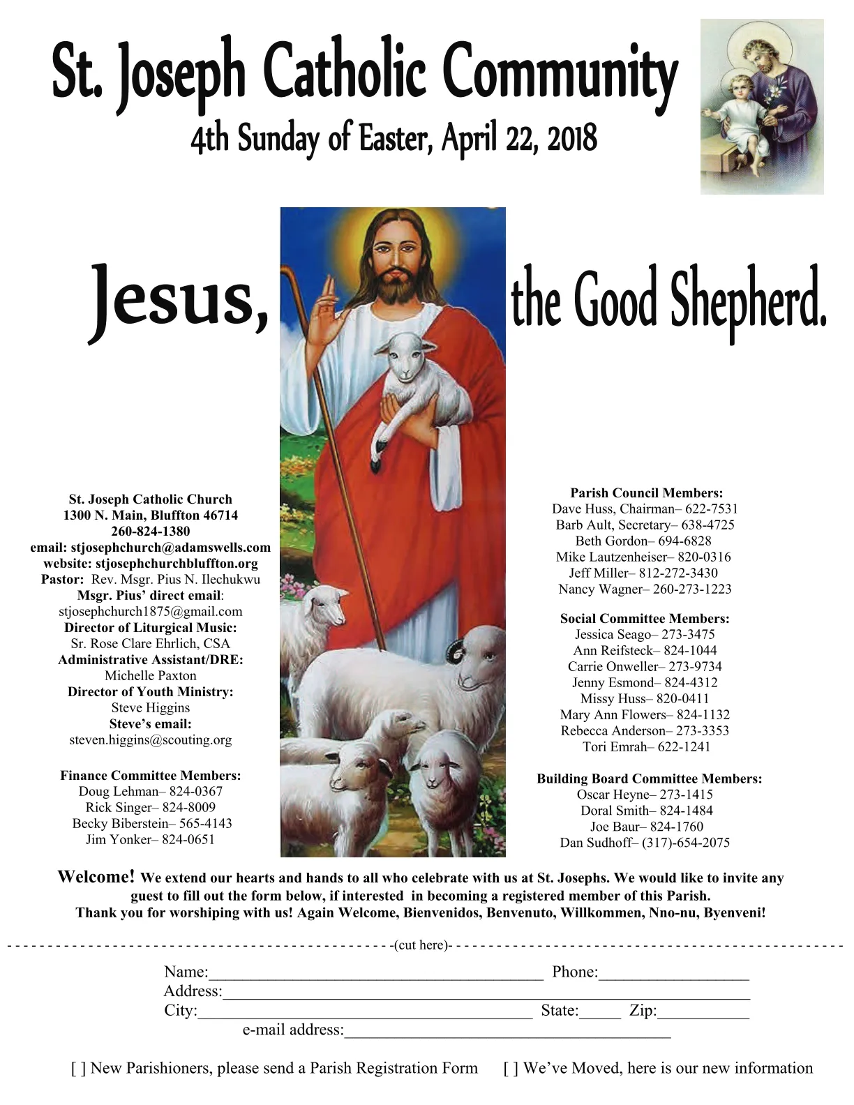 Apr 22, 2018 - Bulletin - Page 1