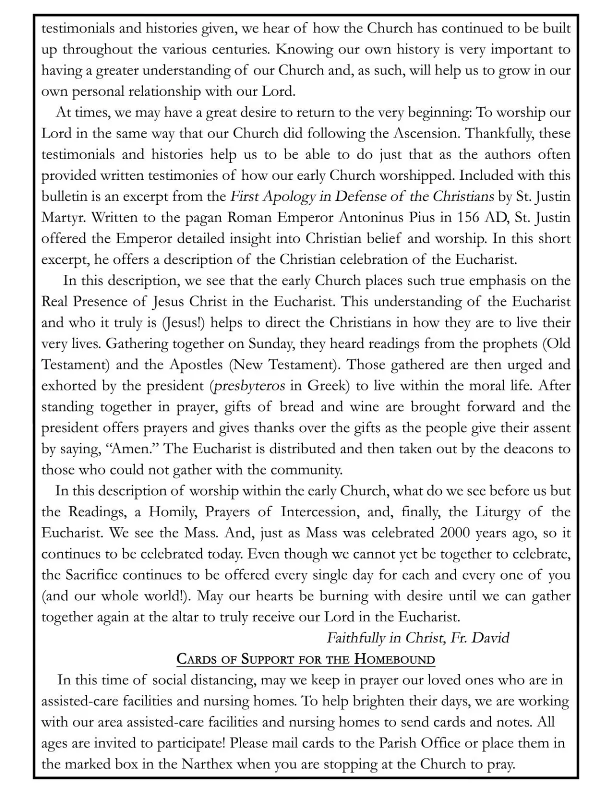 May 03, 2020 - Bulletin - Page 2