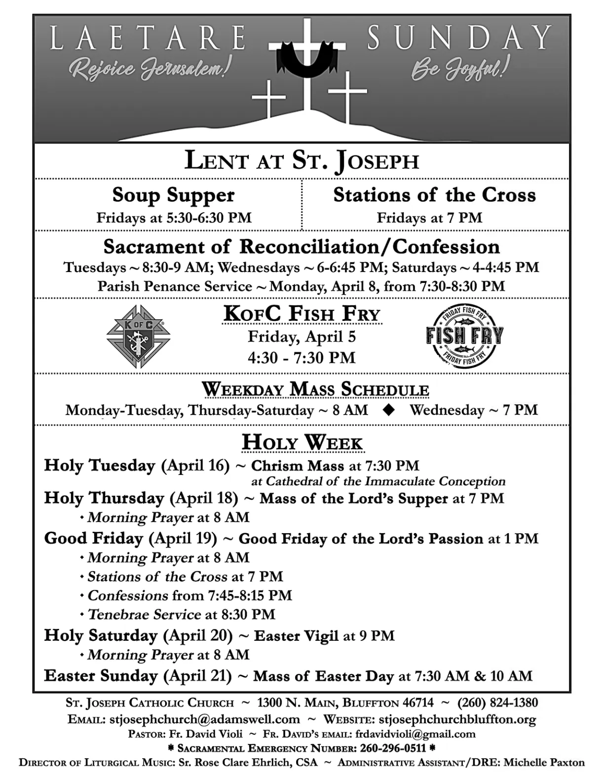 Mar 31, 2019 - Bulletin - Page 1