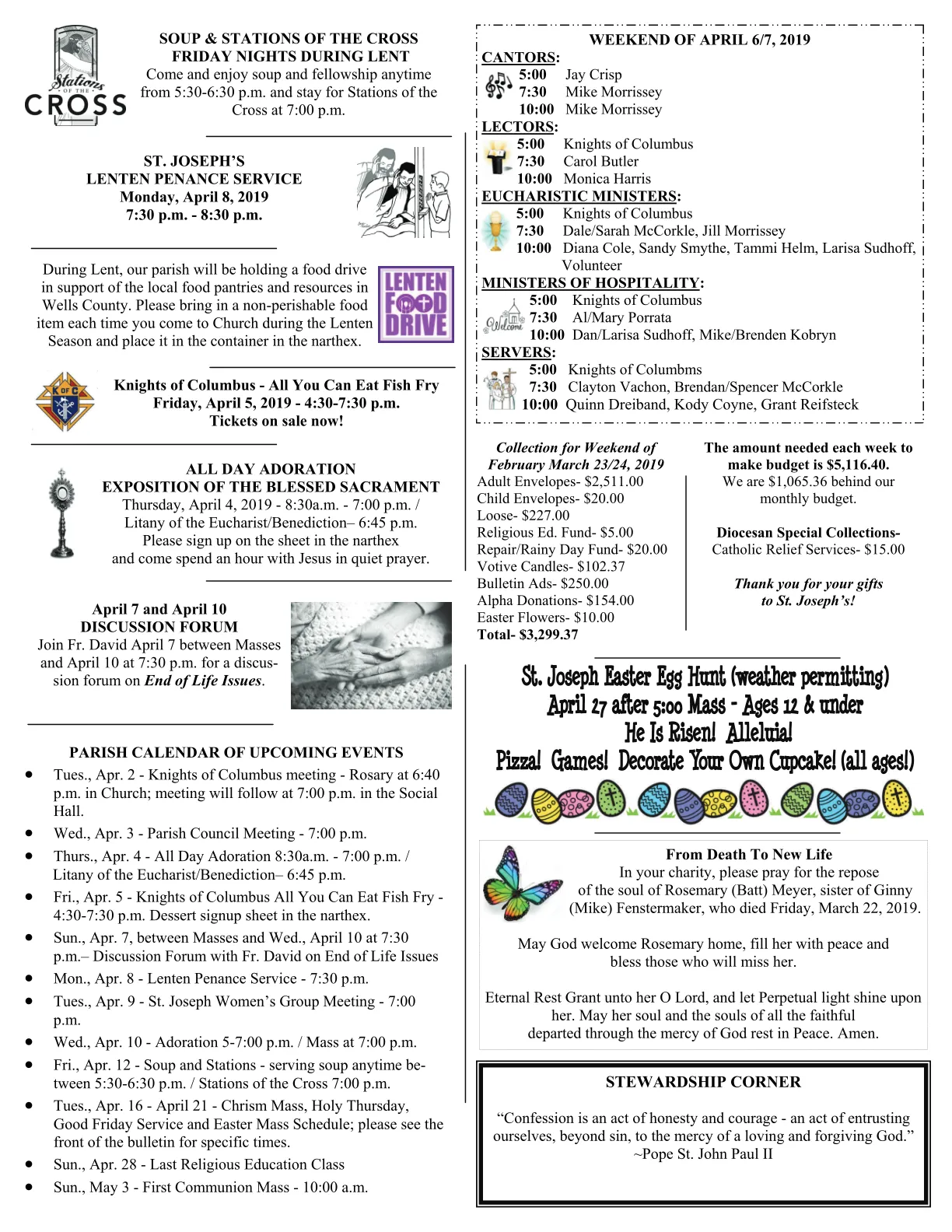 Mar 31, 2019 - Bulletin - Page 3