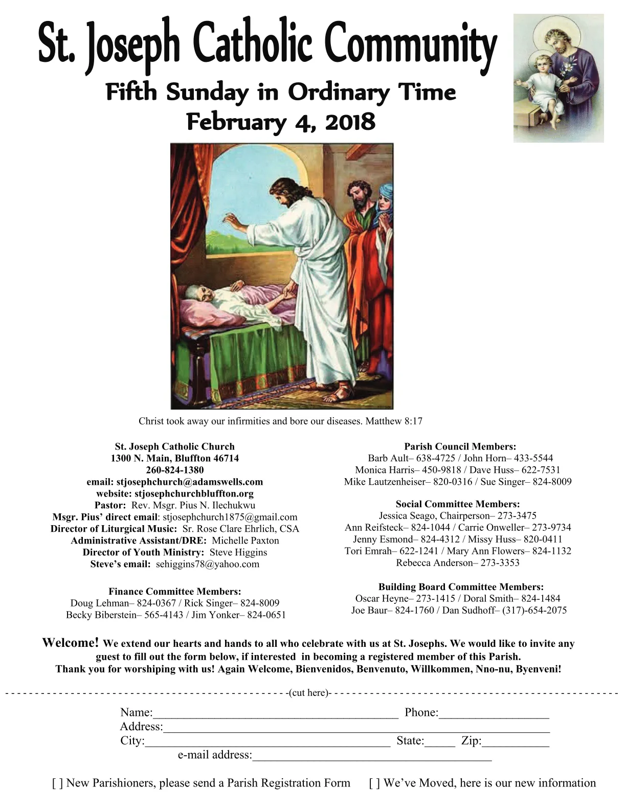 Feb 04, 2018 - Bulletin - Page 1
