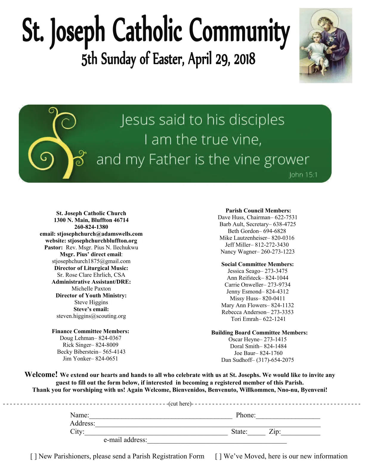 Apr 29, 2018 - Bulletin - Page 1