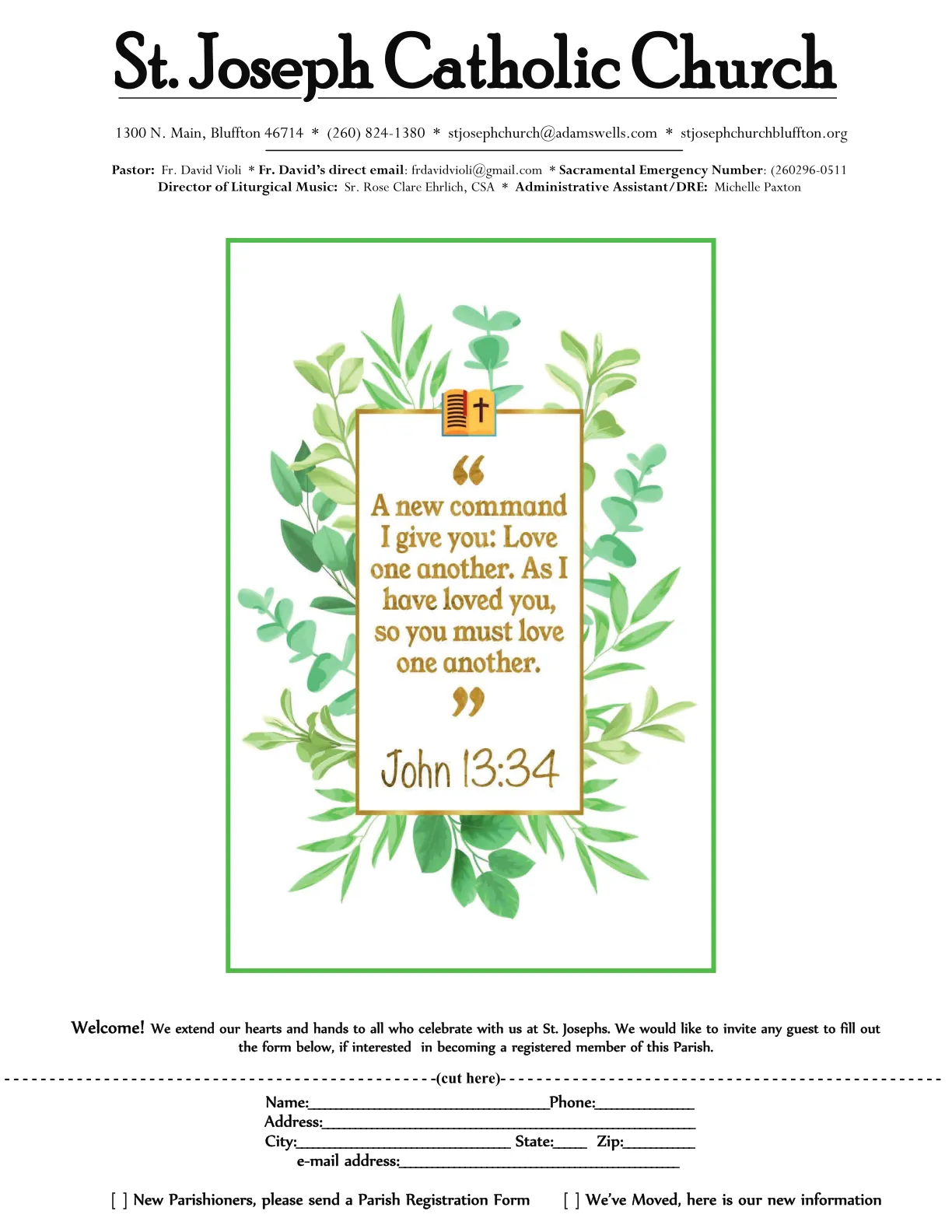 May 19, 2019 - Bulletin - Page 1