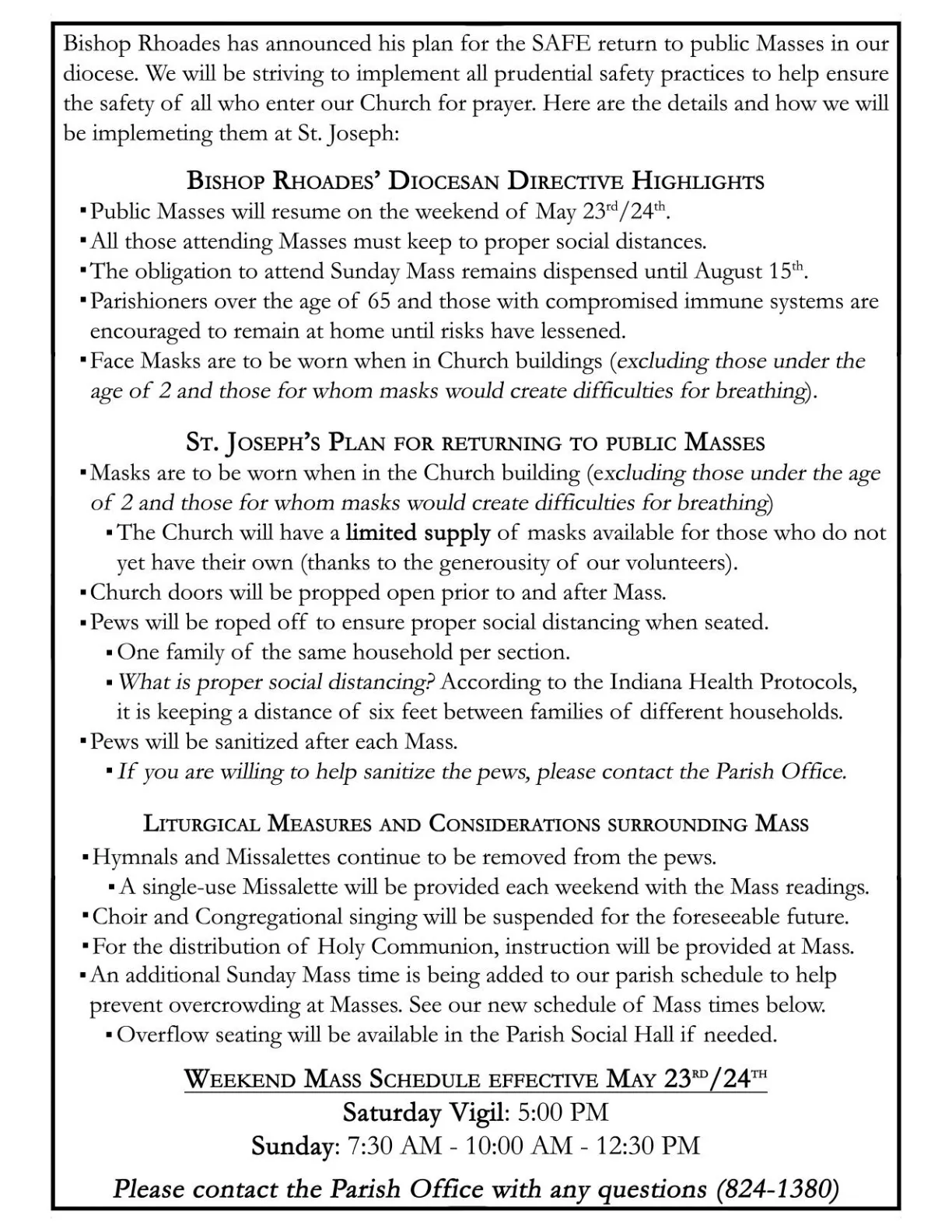 May 10, 2020 - Bulletin - Page 2