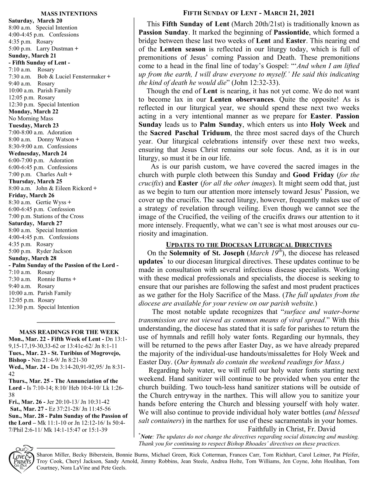Mar 21, 2021 - Bulletin - Page 2