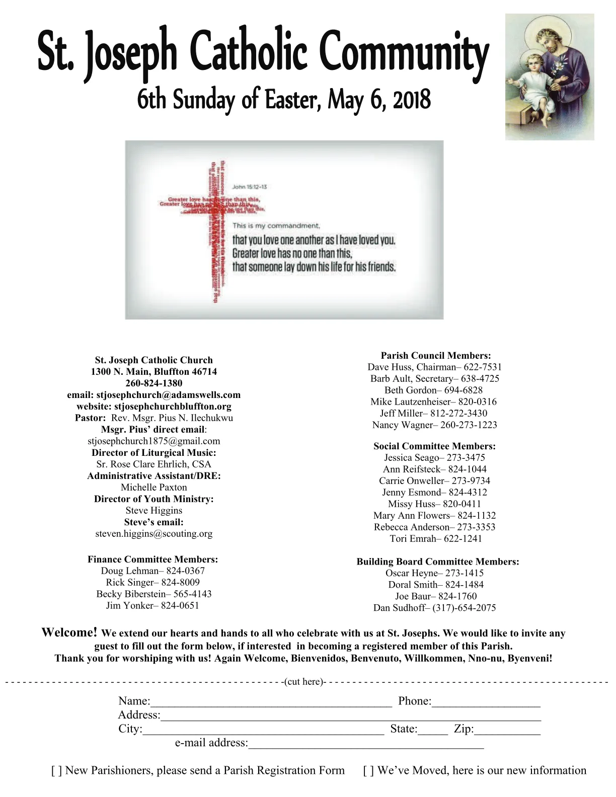 May 06, 2018 - Bulletin - Page 1