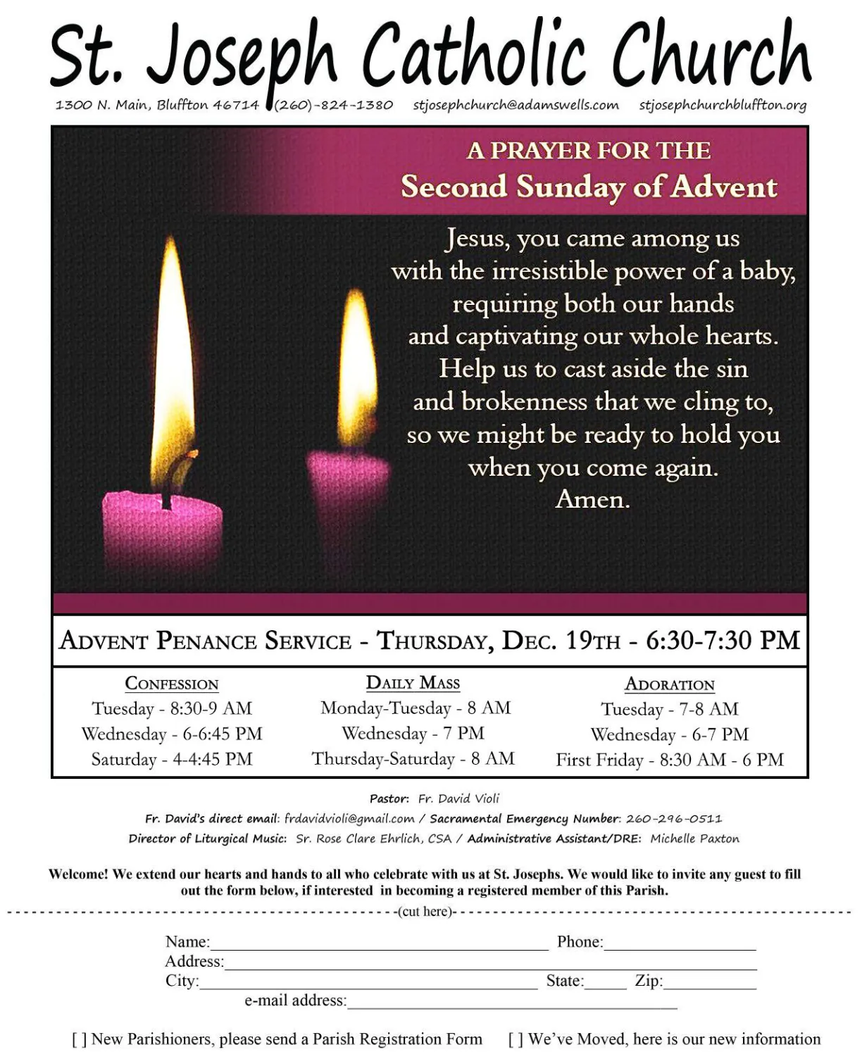 Dec 08, 2019 - Bulletin - Page 1