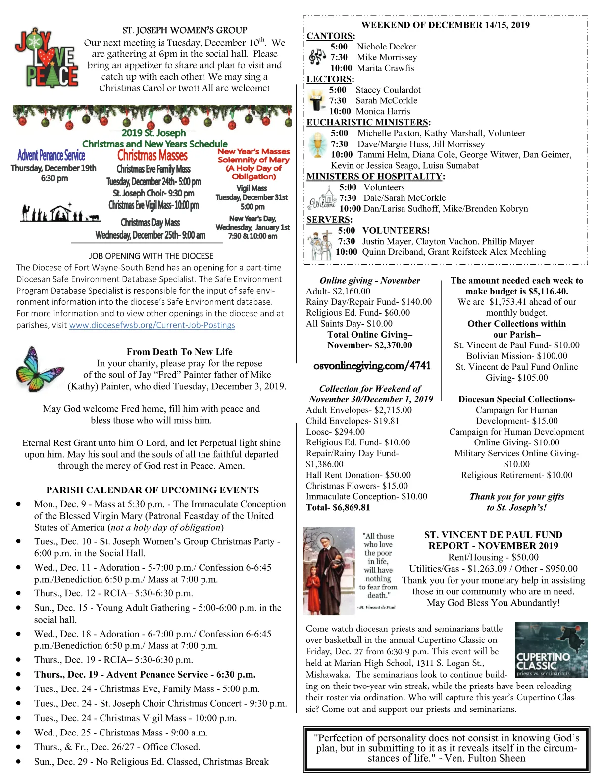 Dec 08, 2019 - Bulletin - Page 3
