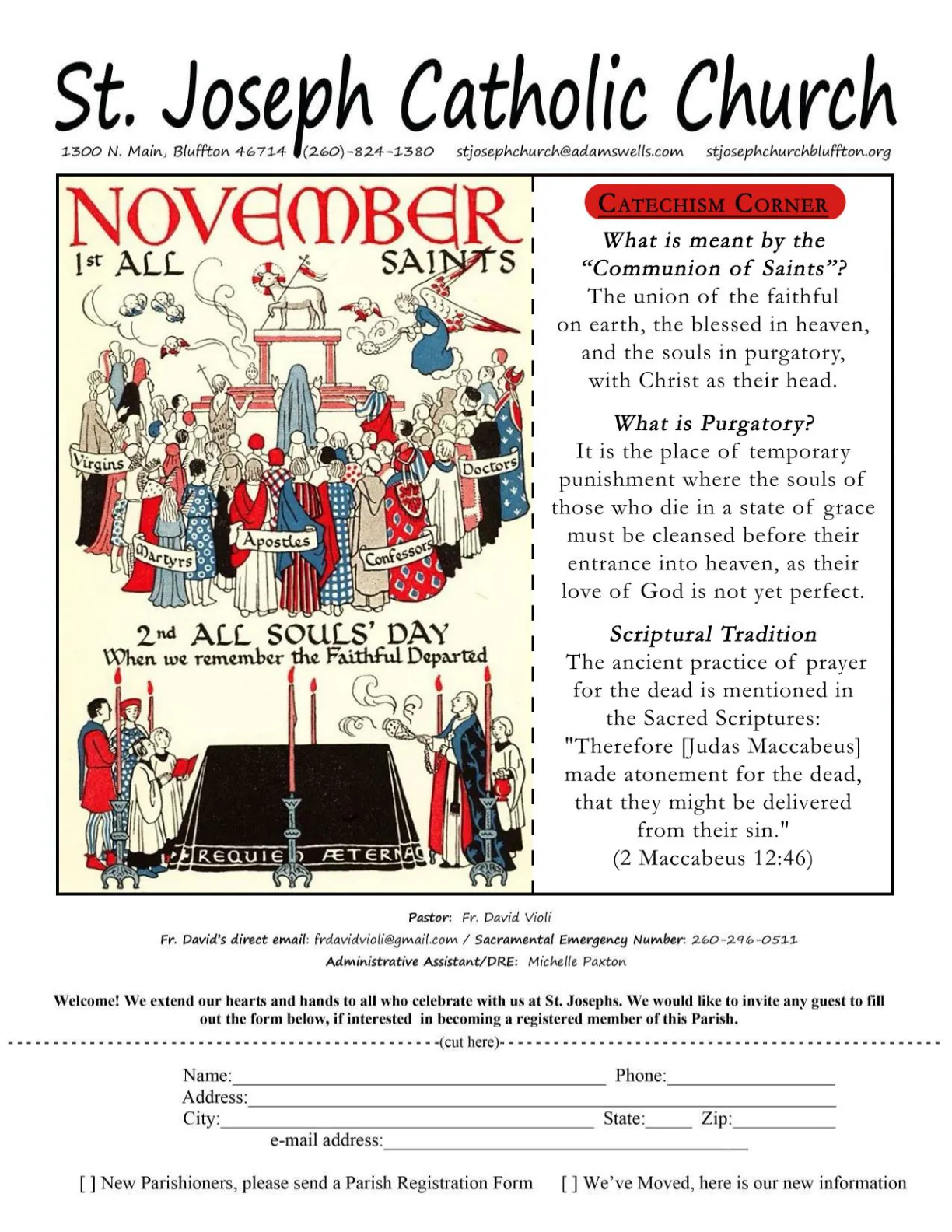 Nov 01, 2020 - Bulletin - Page 1