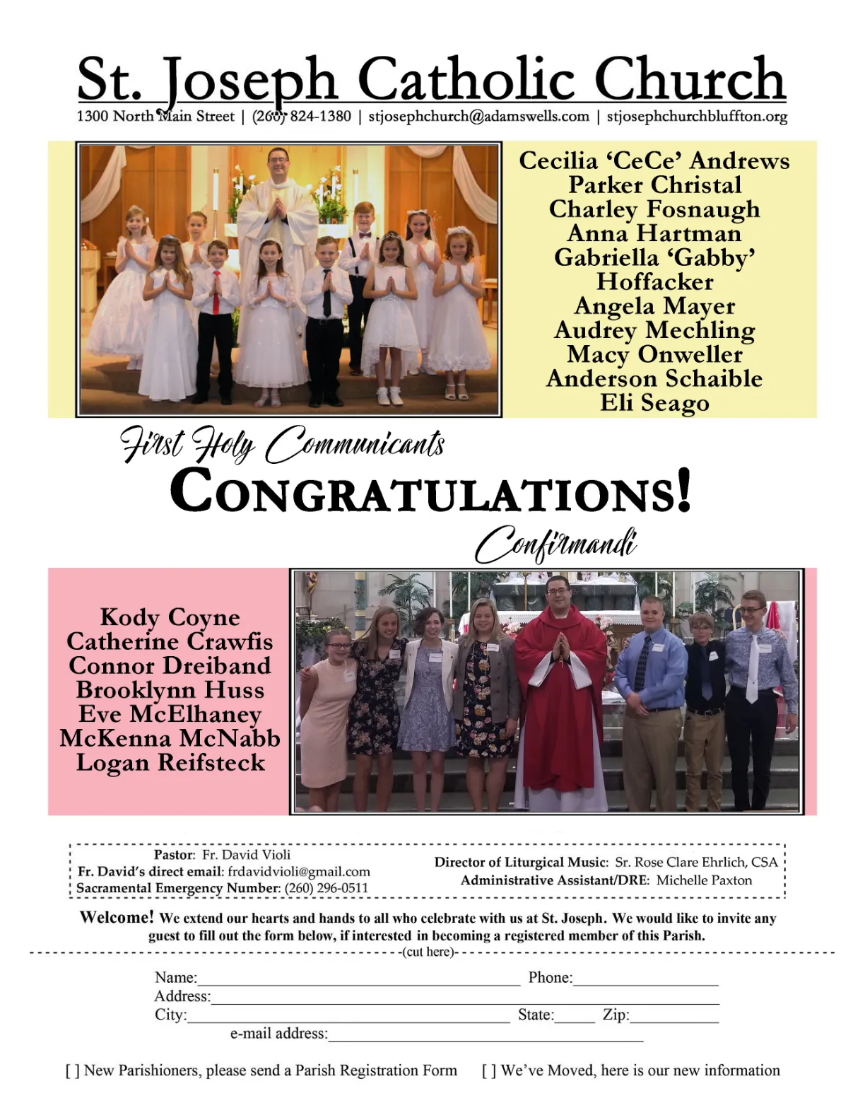 Jun 02, 2019 - Bulletin - Page 1