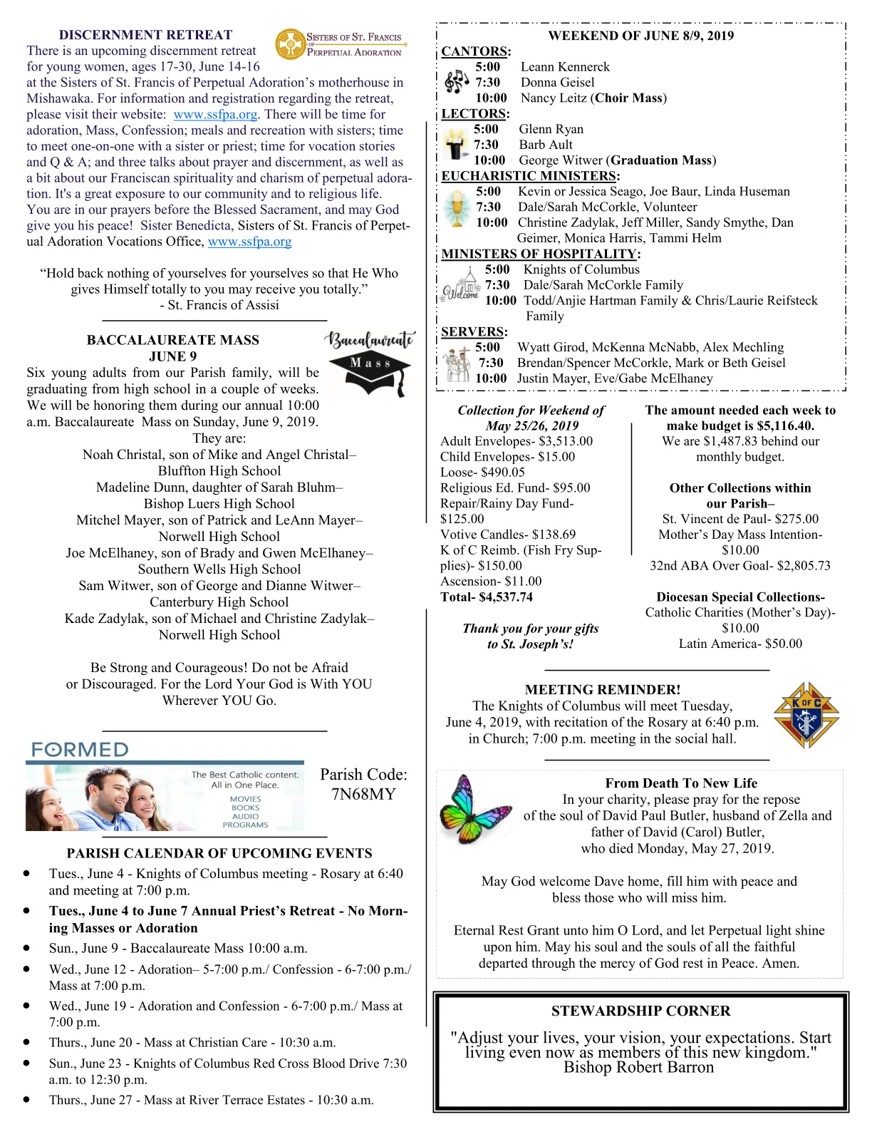 Jun 02, 2019 - Bulletin - Page 3