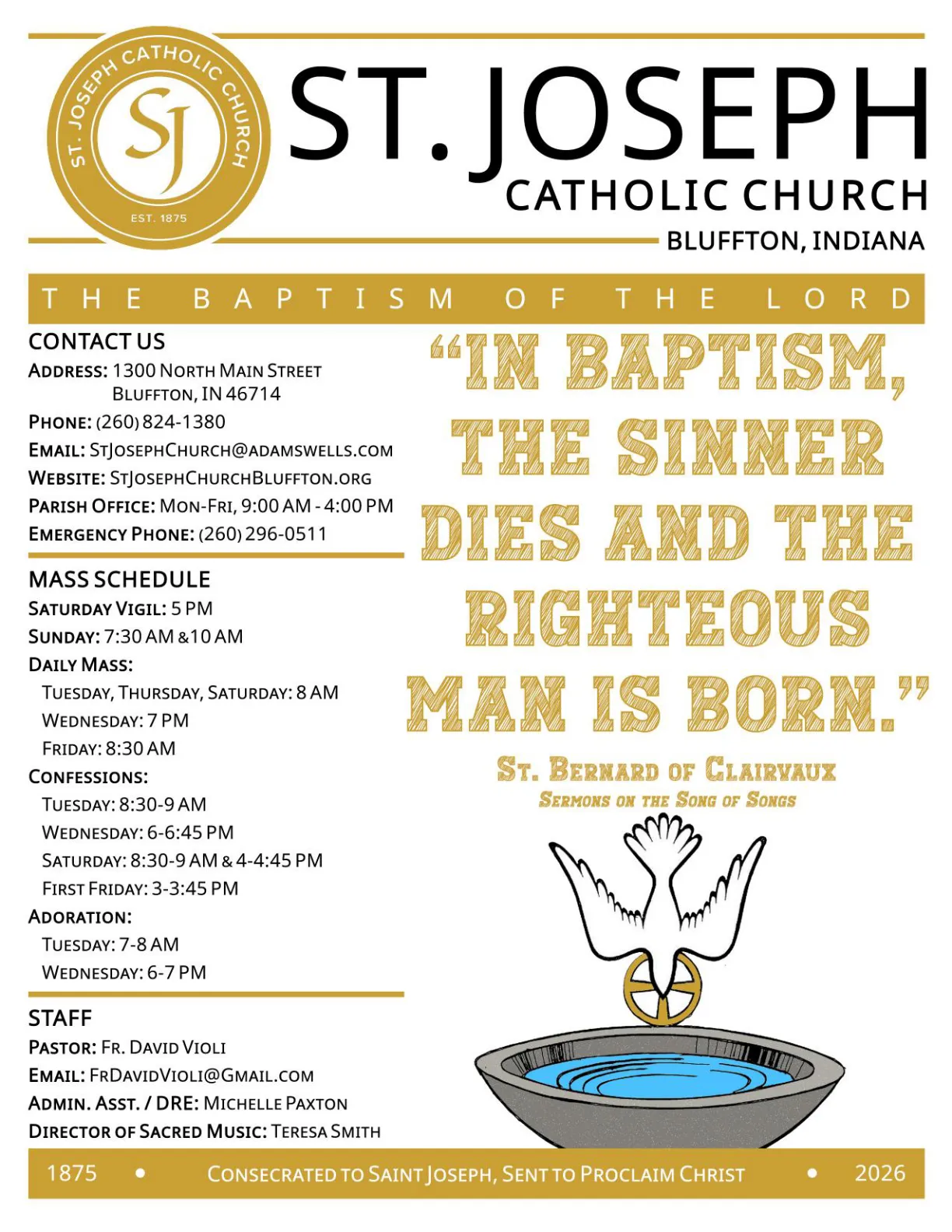 Jan 11, 2026 - Bulletin - Page 1