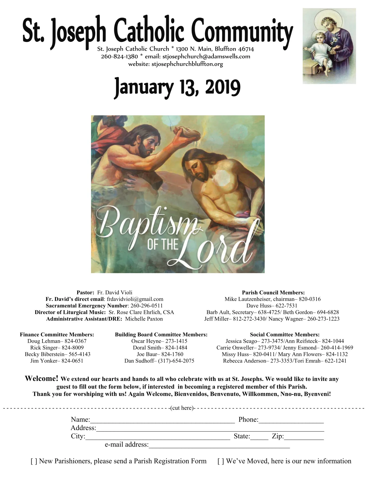 Jan 13, 2019 - Bulletin - Page 1